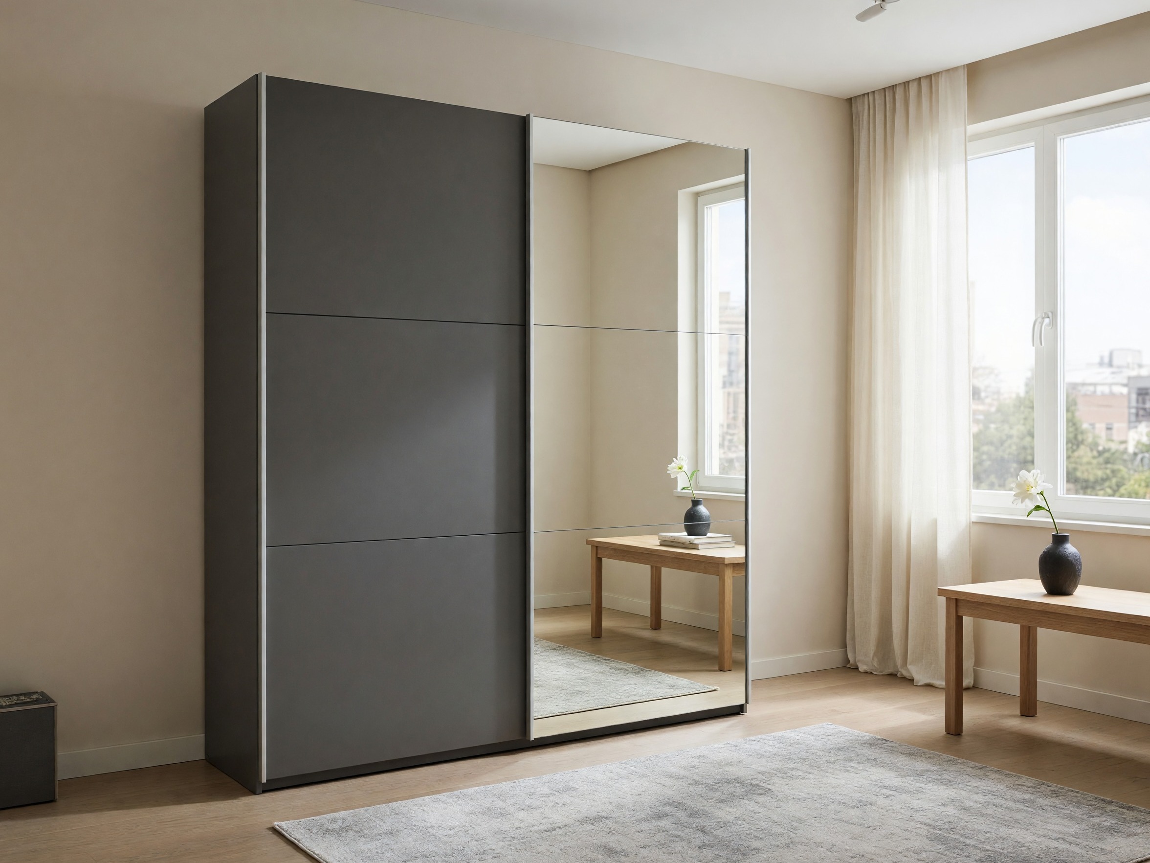 Armoire Honolulu 131 (Graphite)