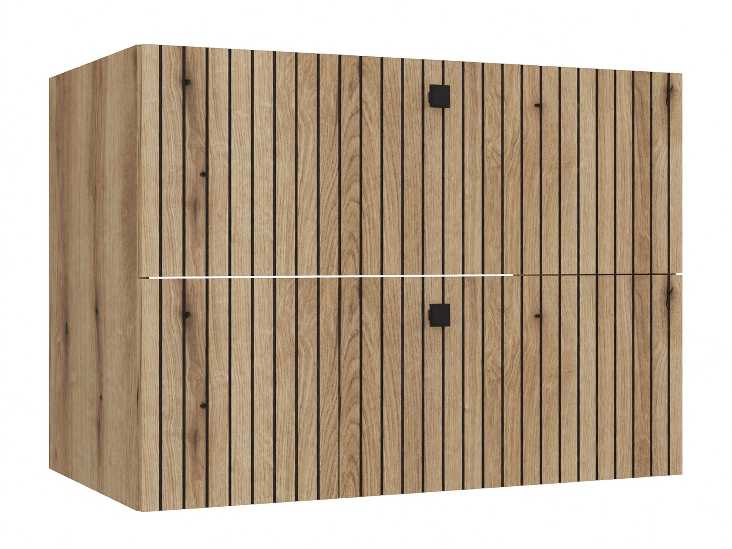Armoire de salle de bains murale pour lavabo Mandeville 315 (Chêne)