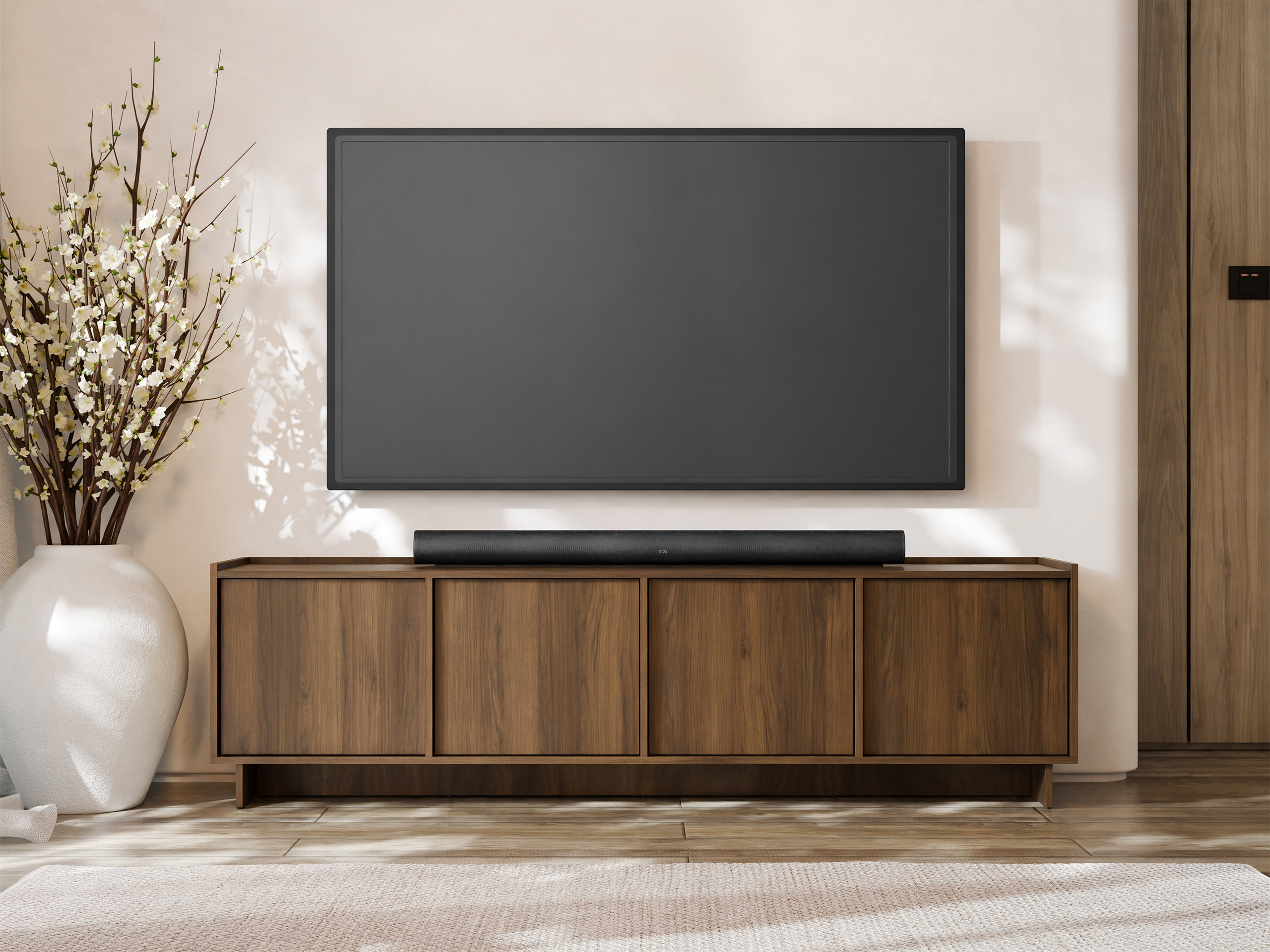 Meuble TV Talcoro 104 (Noyer)