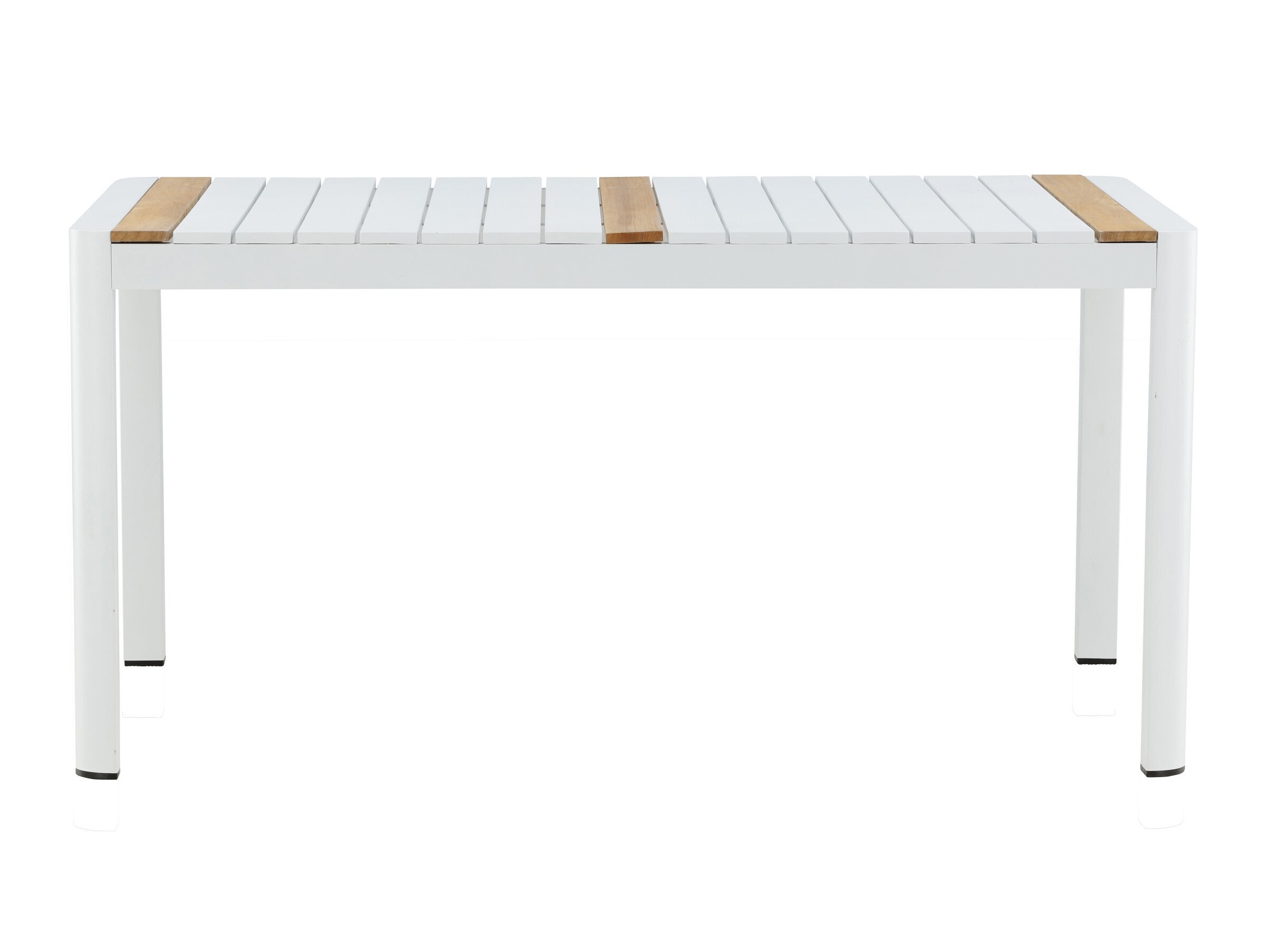 Ensemble table et chaises Dallas 5318 (Blanc + Teck)