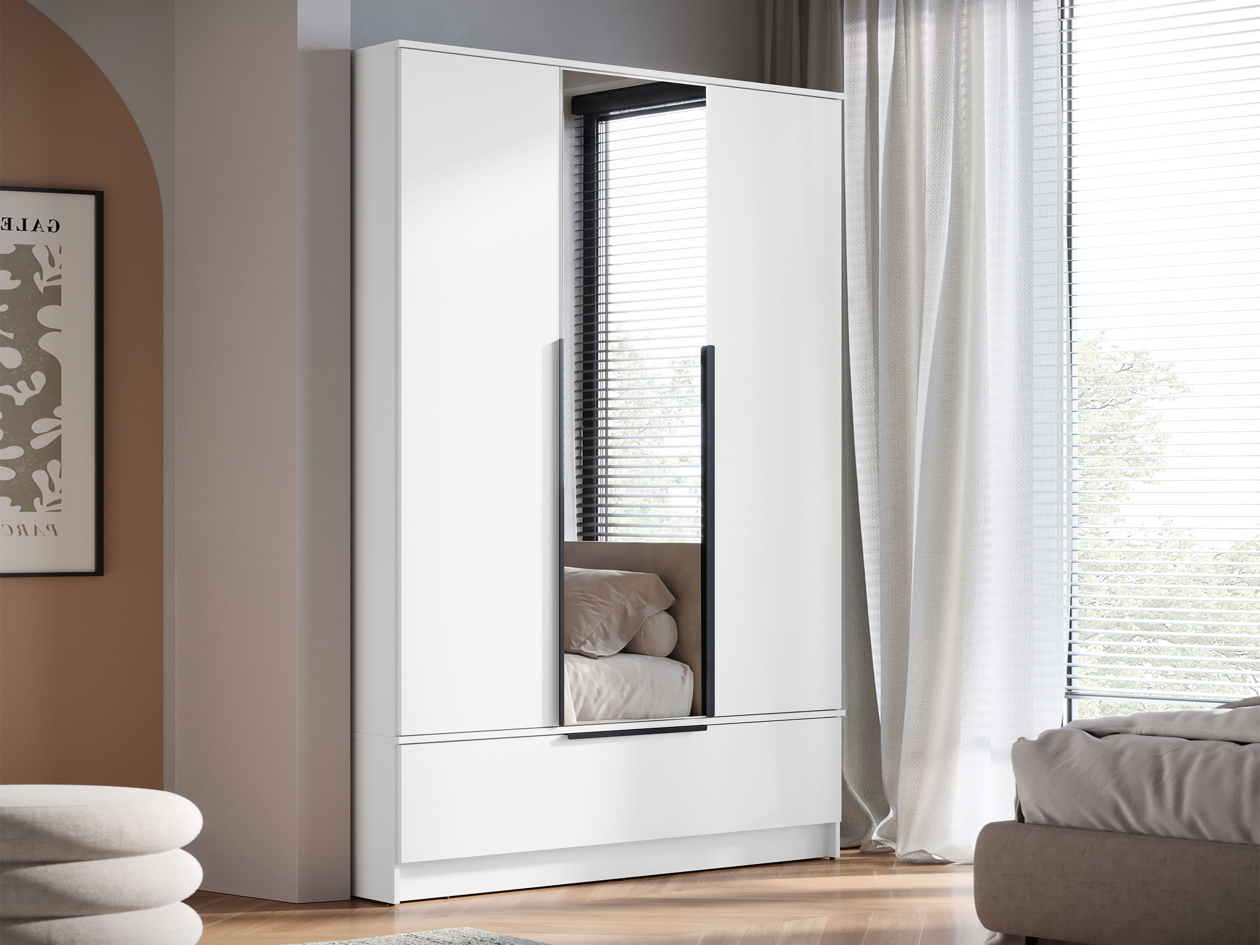Armoire Sarasota 201 (Blanc)