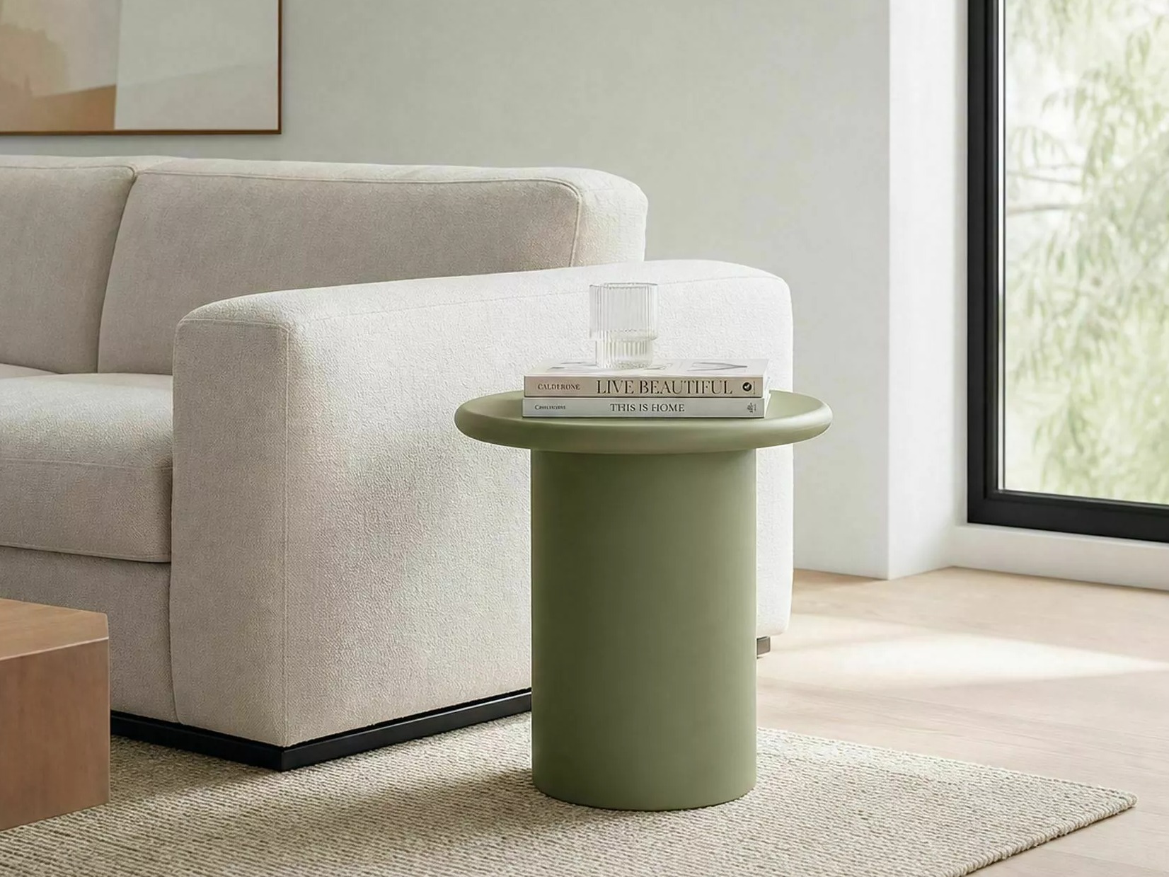 Table d'appoint Detroit 1002 (Olivier clair)