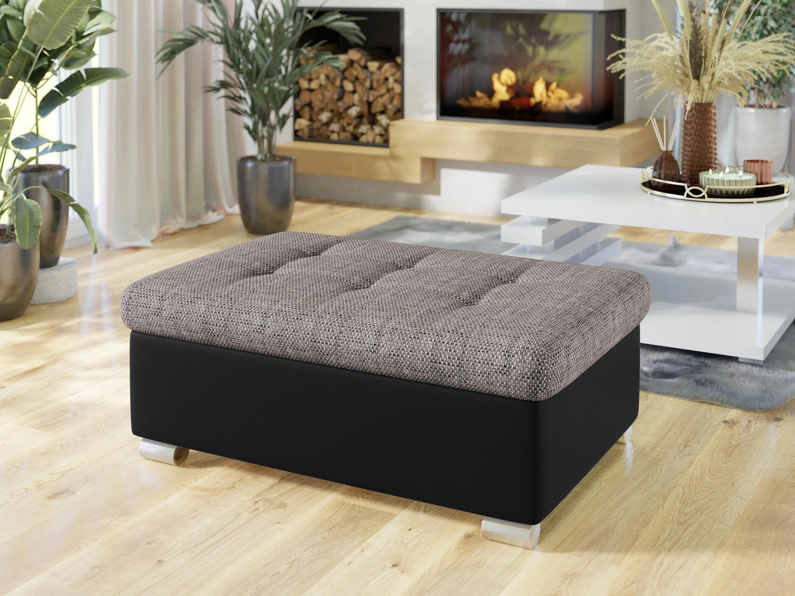 Banc rembourré Comfivo Gemma I (Soft 011 + Lawa 05)