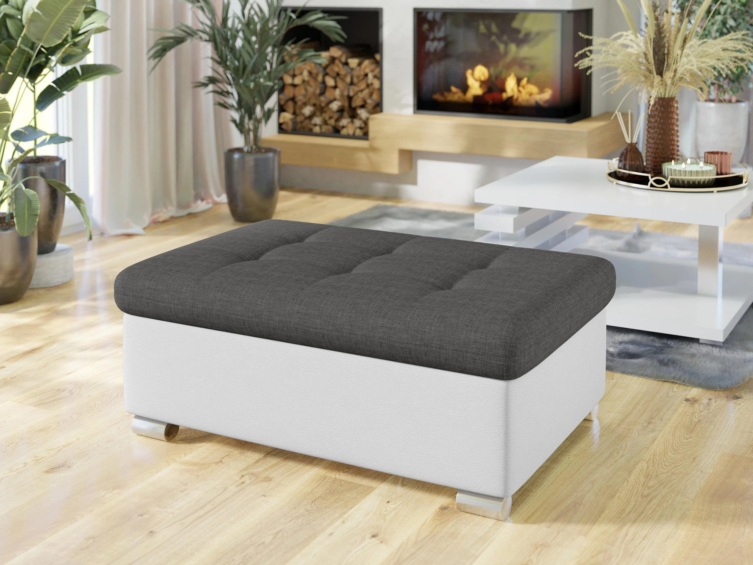 Banc rembourré Comfivo Gemma I (Soft 017 + Lux 06)