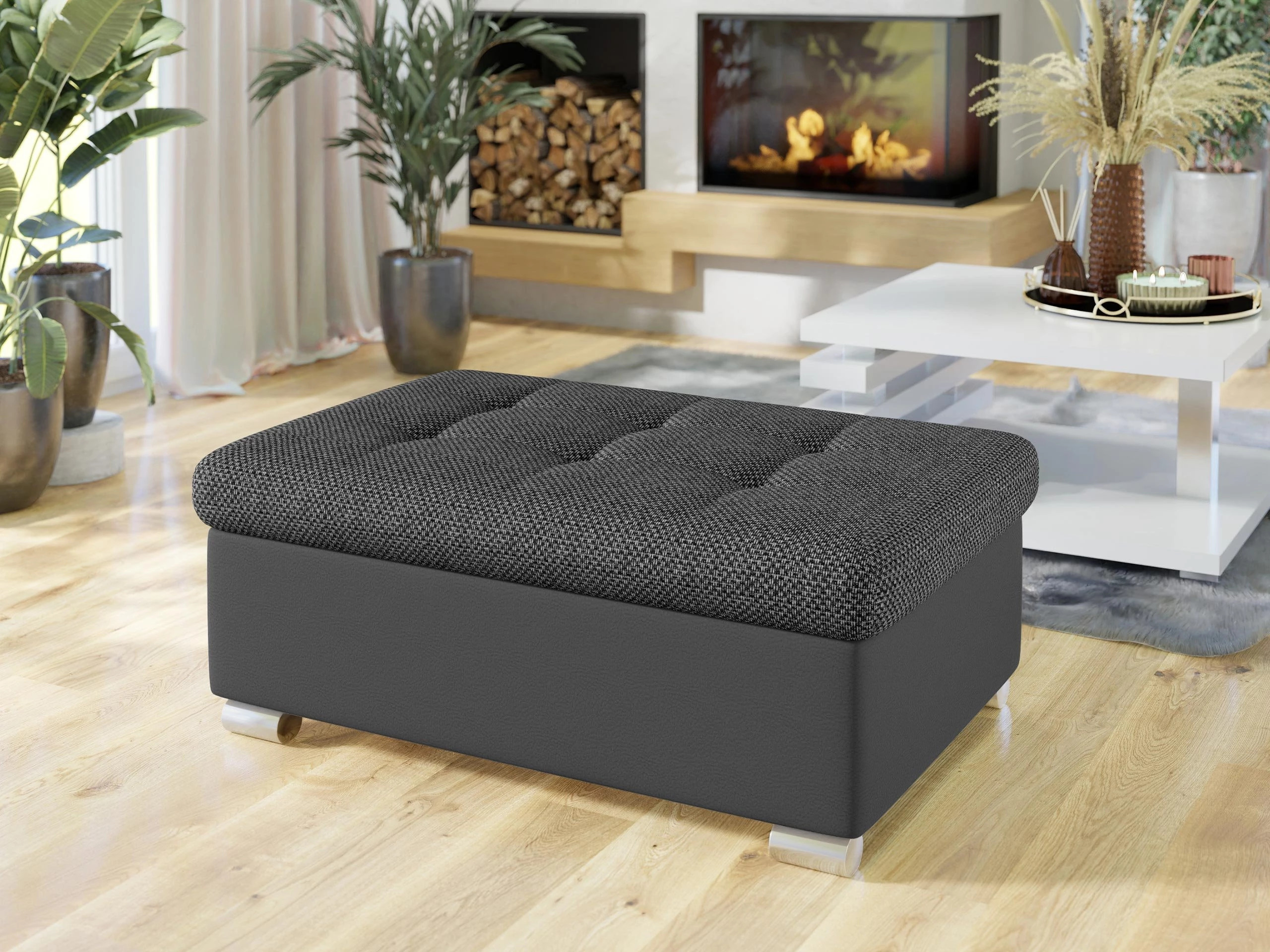 Banc rembourré Comfivo Gemma I (Soft 020 + Majorka 03)