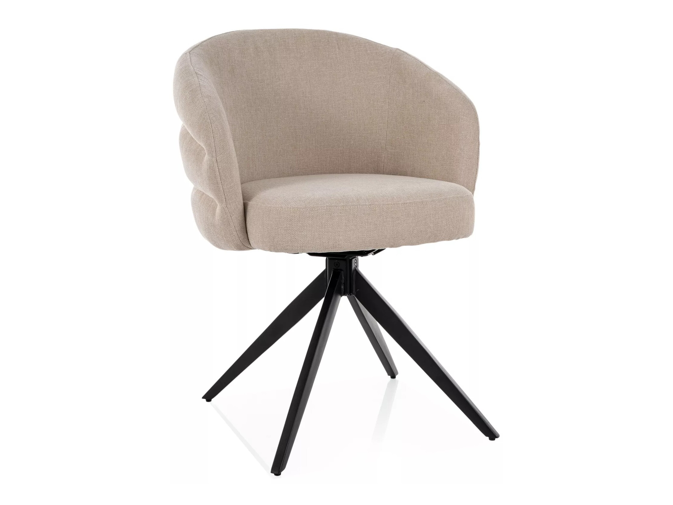 Chaise Detroit 953 (Beige clair + Noir)