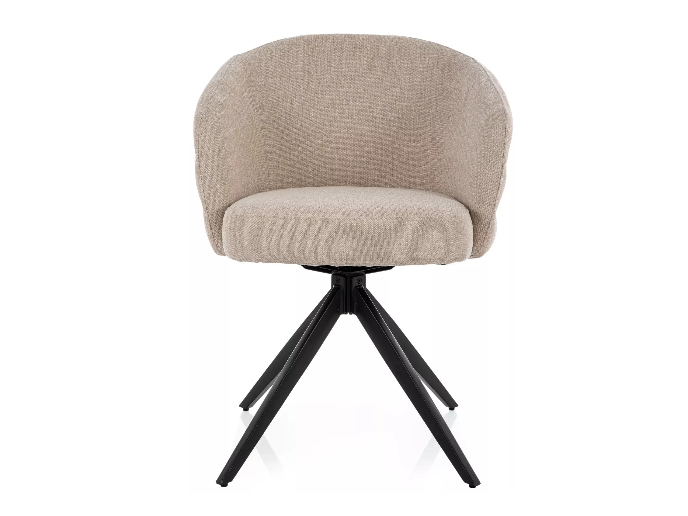 Chaise Detroit 953 (Beige clair + Noir)