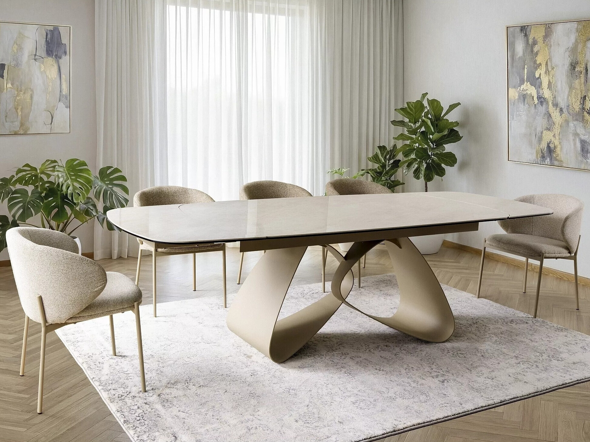 Chaise Detroit 964 (Beige)