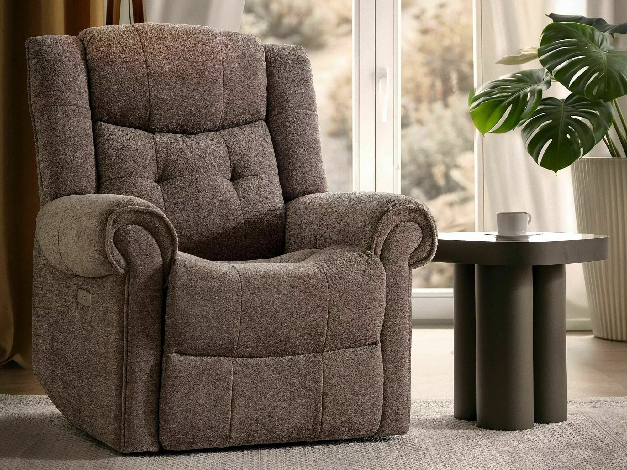 Fauteuil inclinable Detroit 966 (Raven 30)