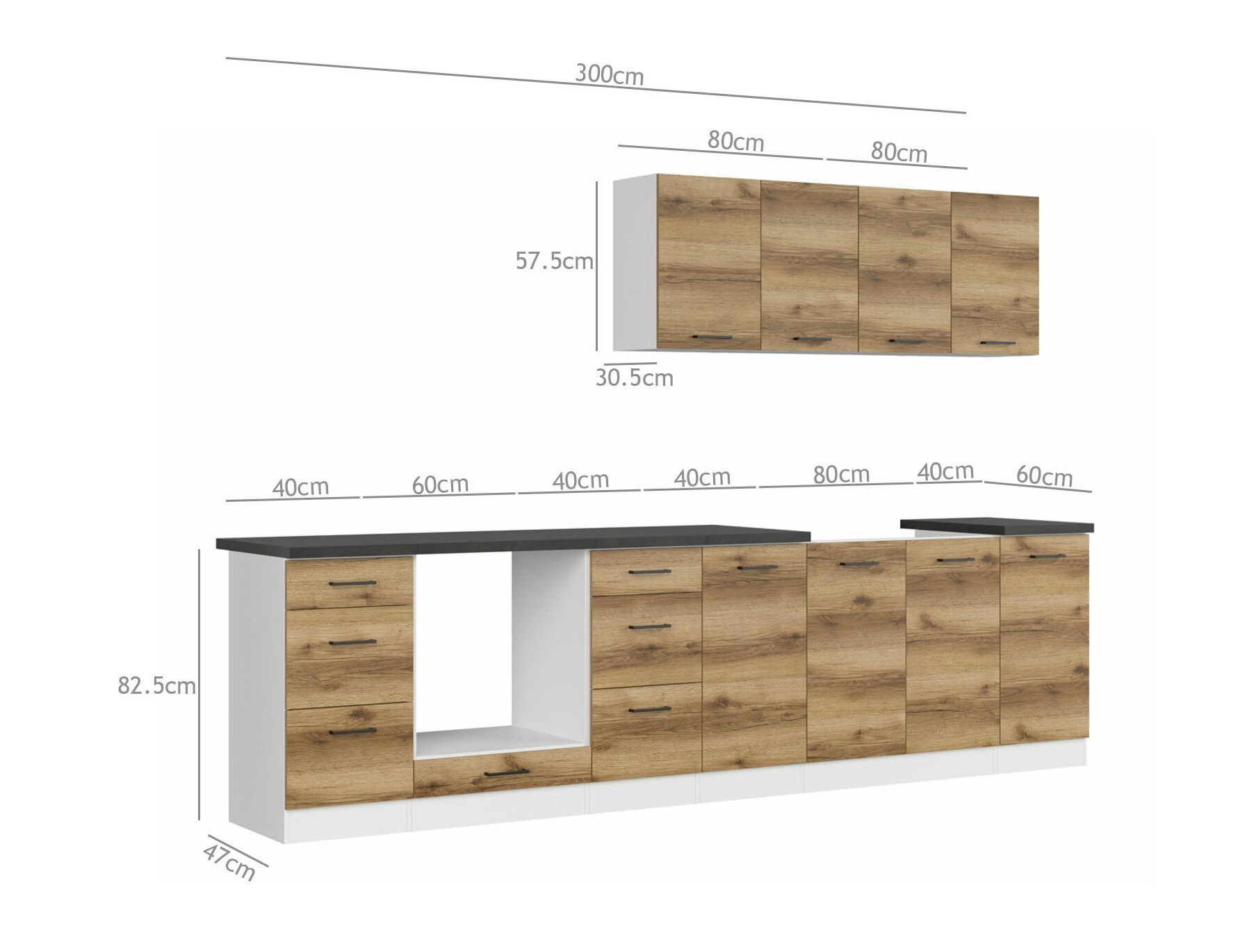 Cuisine complète modulaire Dela 116