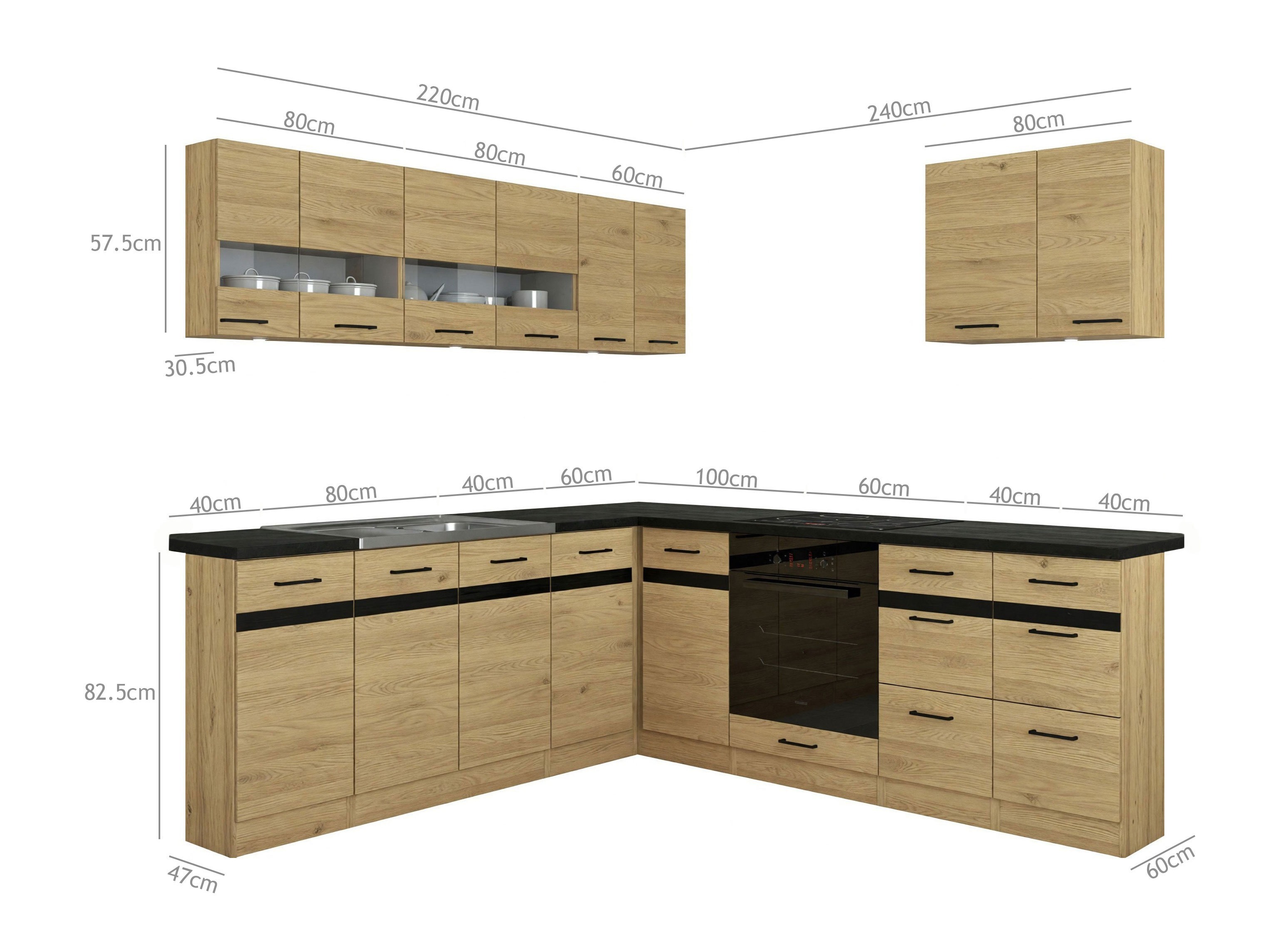 Cuisine complète modulaire Dela 119
