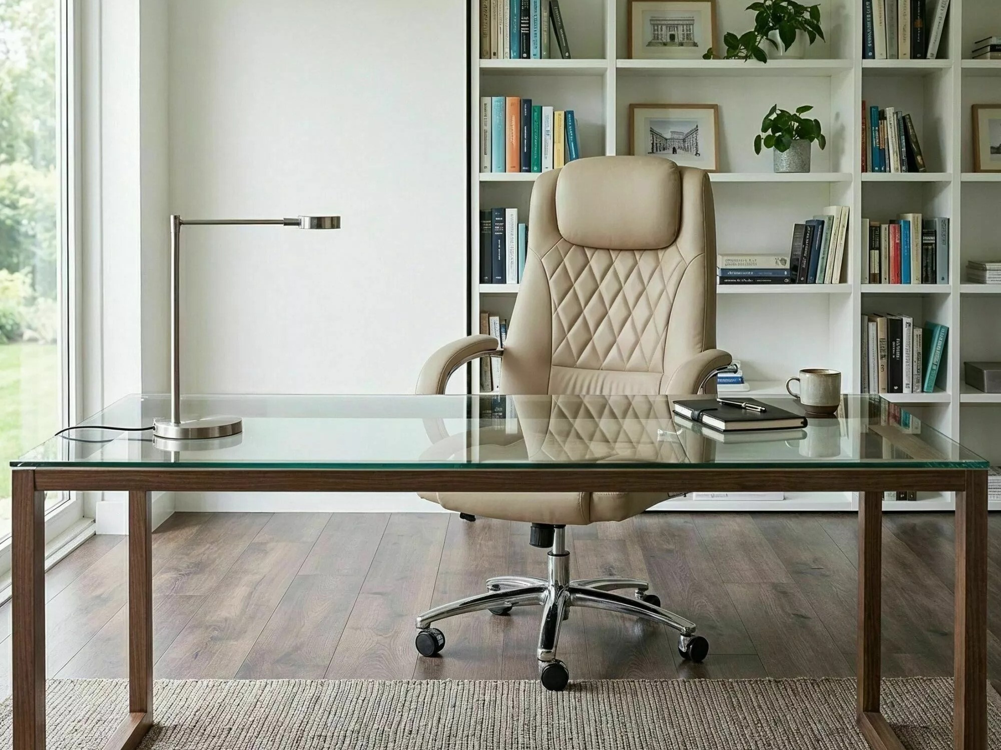 Chaise de bureau Detroit 970 (Beige)