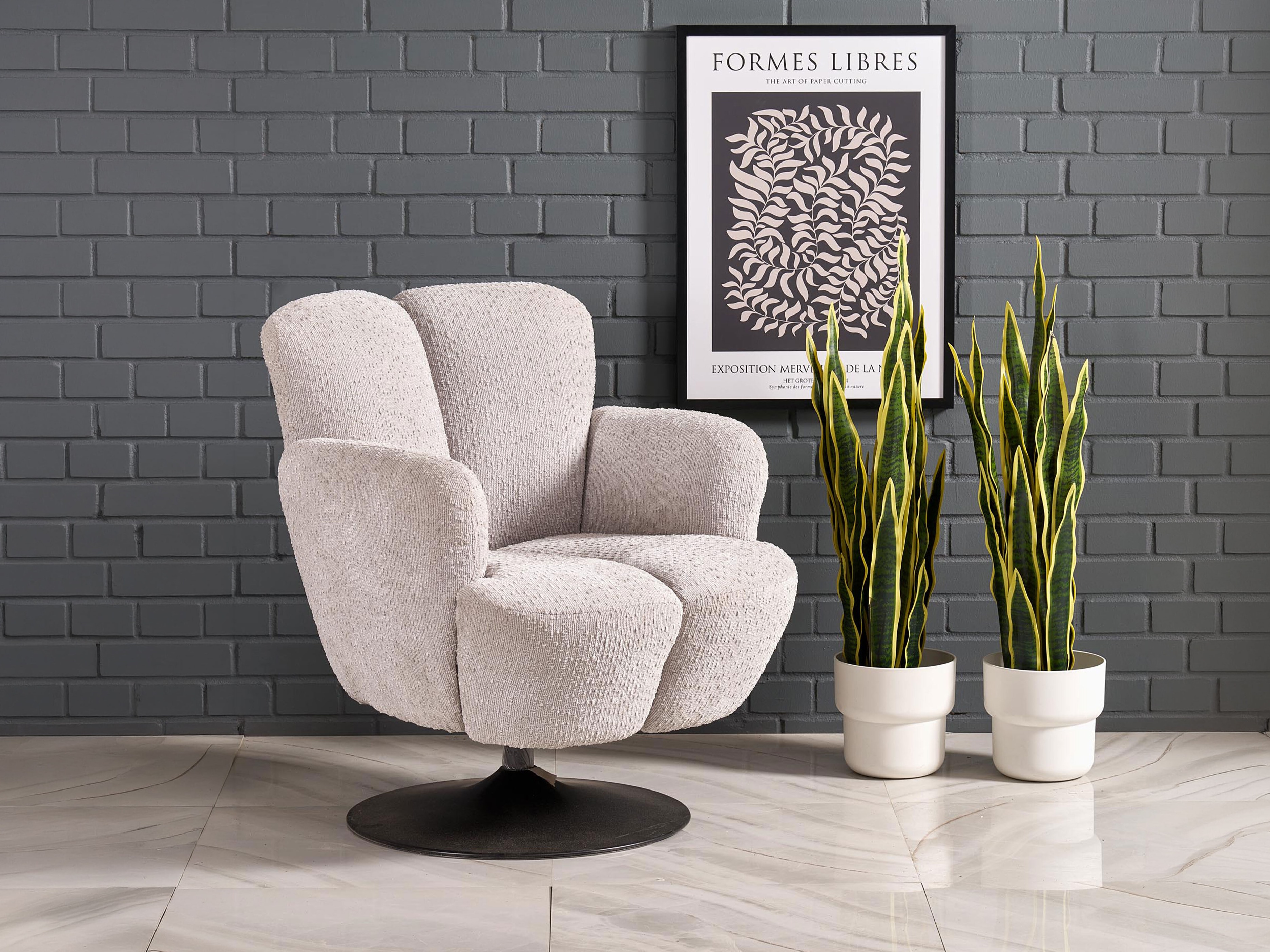 Fauteuil Houston 2145 (Beige)