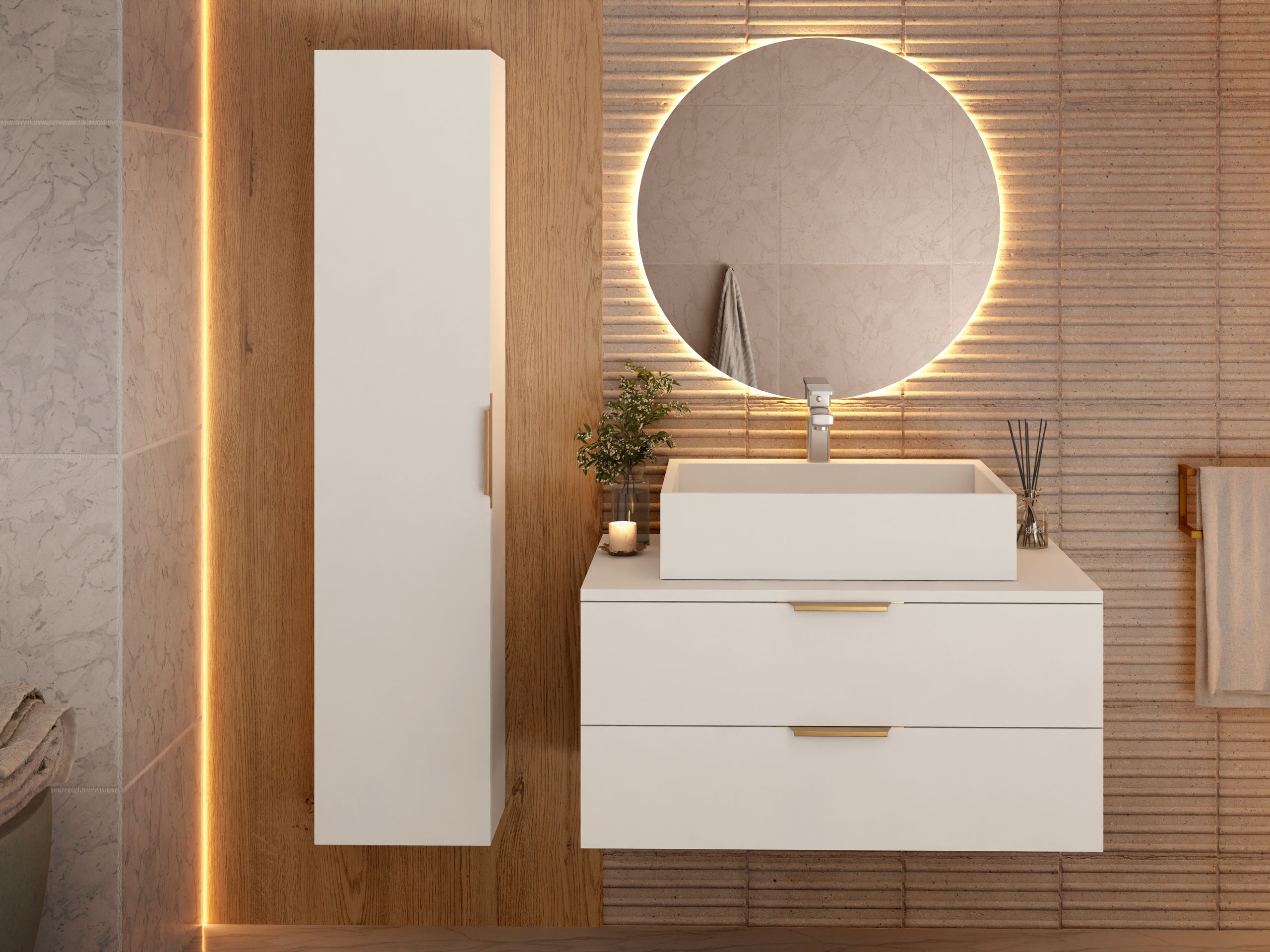 Ensemble de salle de bain Comfivo Unitas III