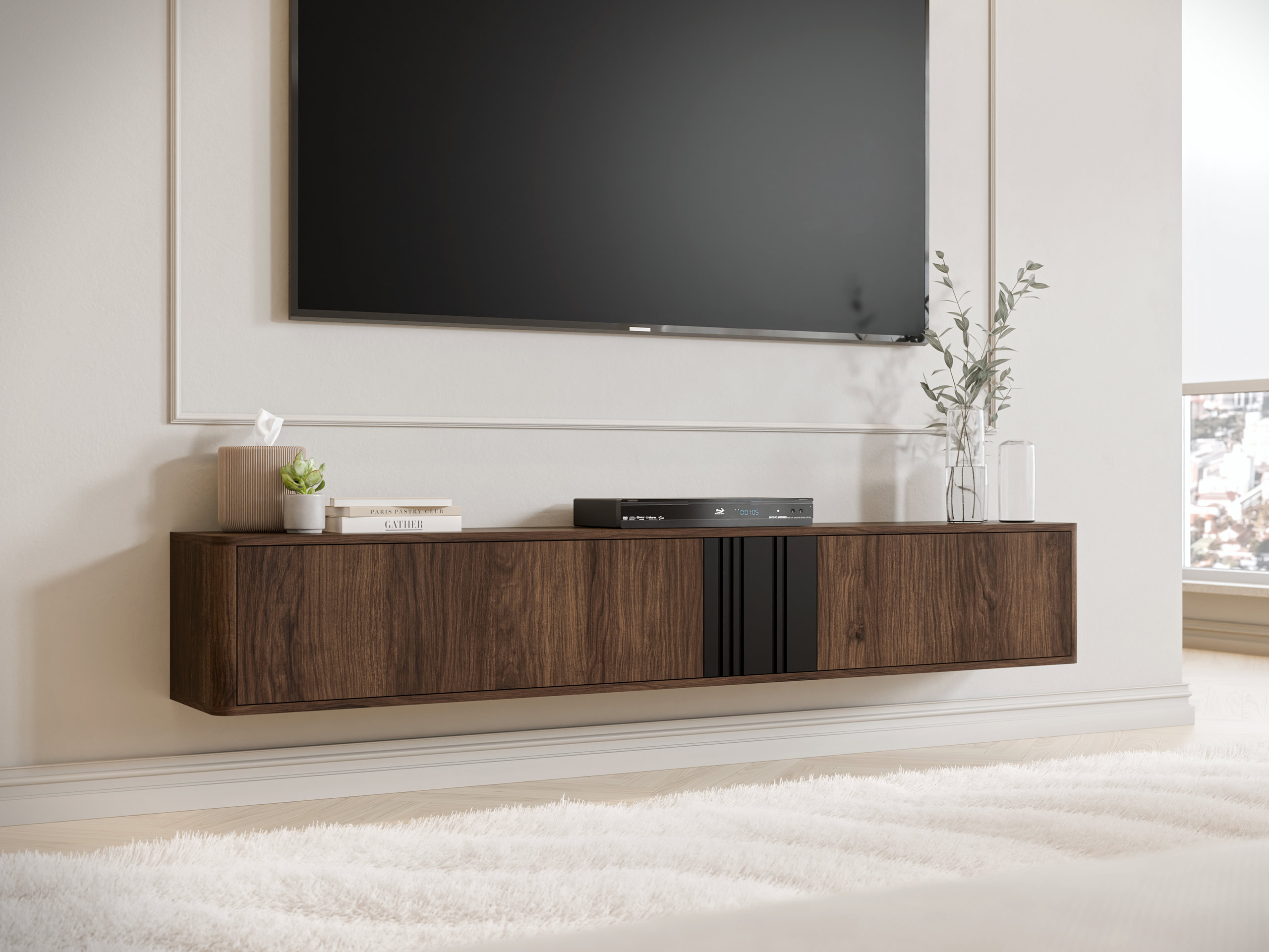 Meuble TV Oratio I (Noyer)