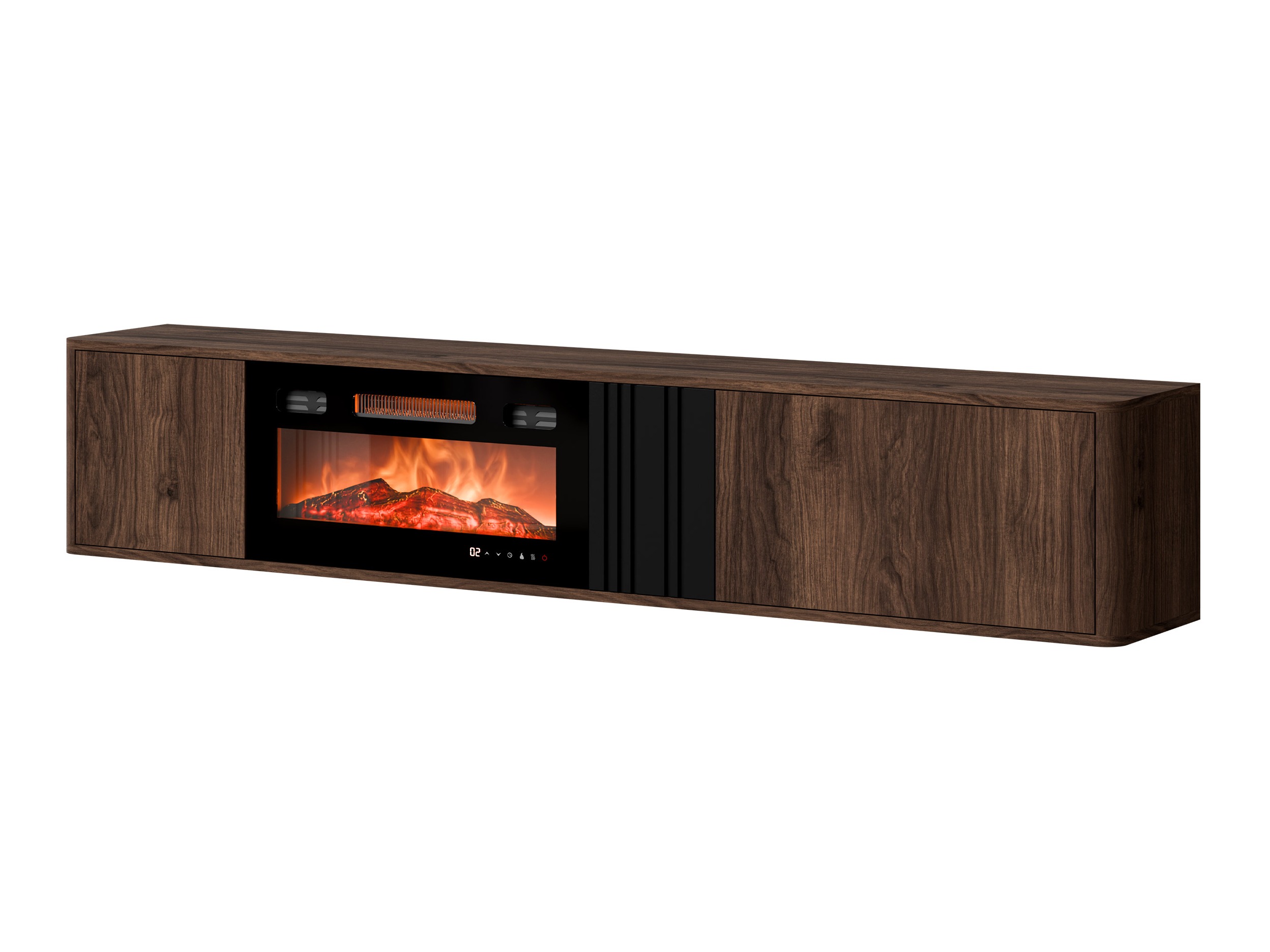 Meuble TV Dormele 119 (Noyer)