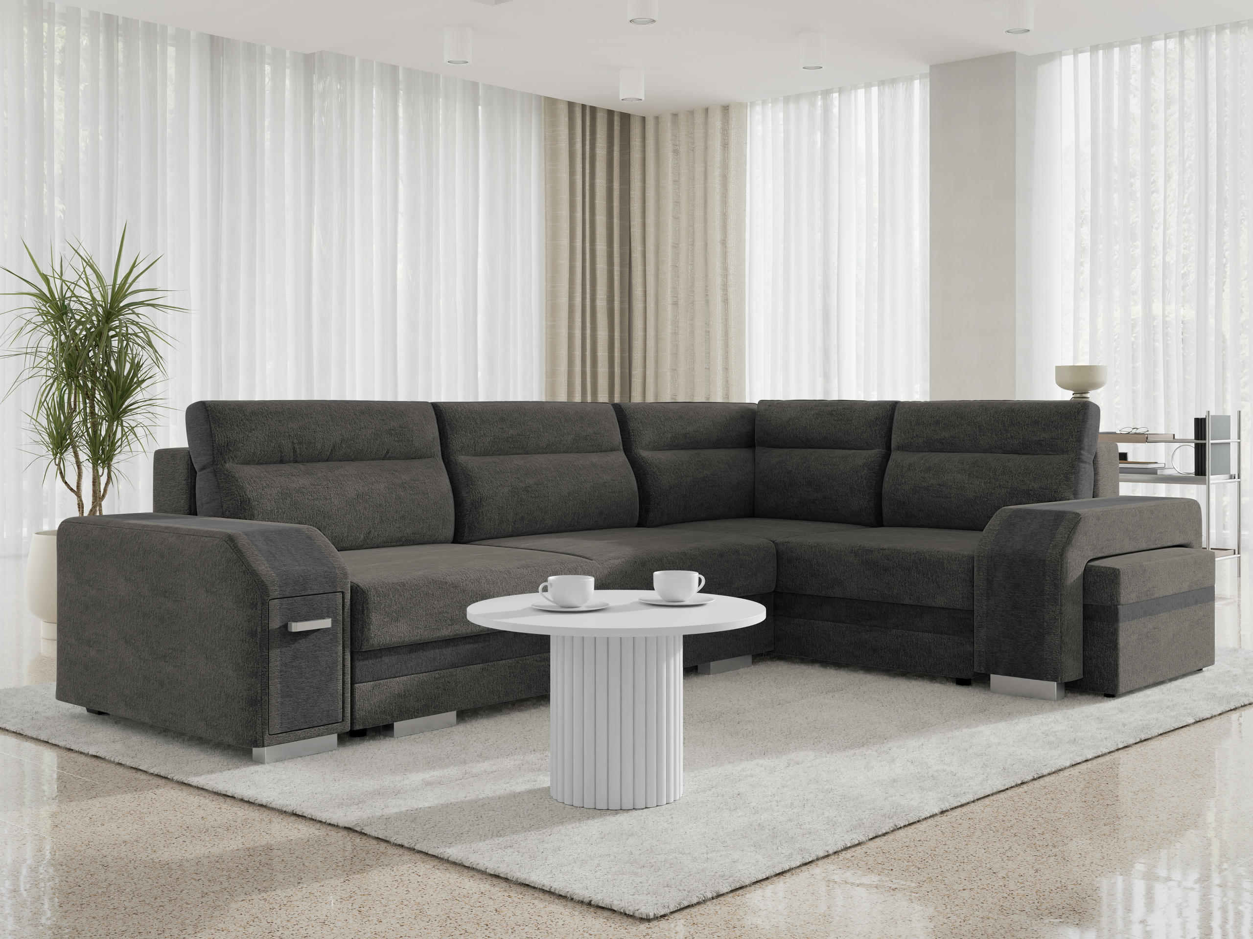 Canapé d'angle Kingsport 117 (Nazar 225.06 + Nazar 225.07)
