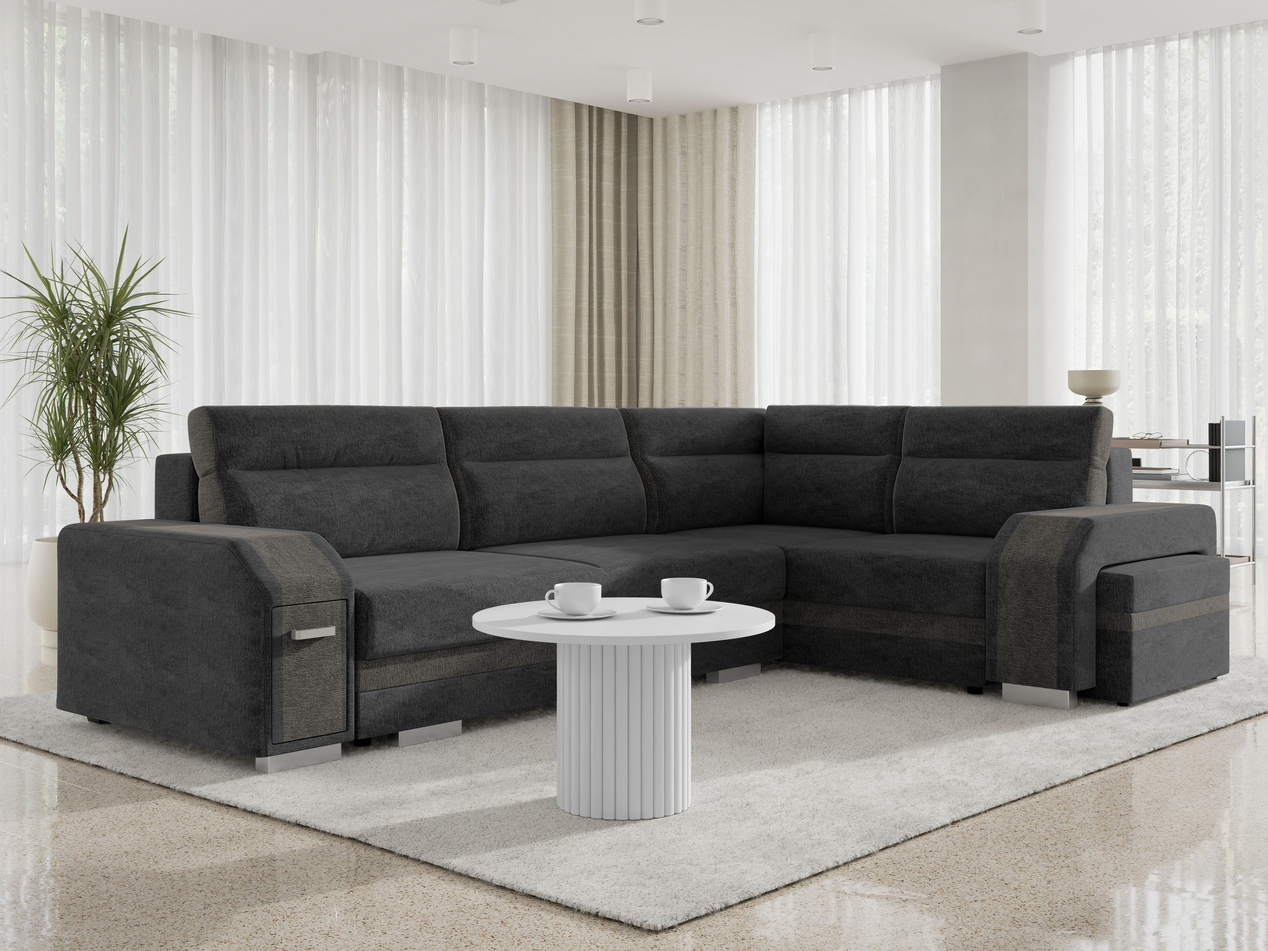 Canapé d'angle Kingsport 117 (Nazar 225.07 + Nazar 225.06)