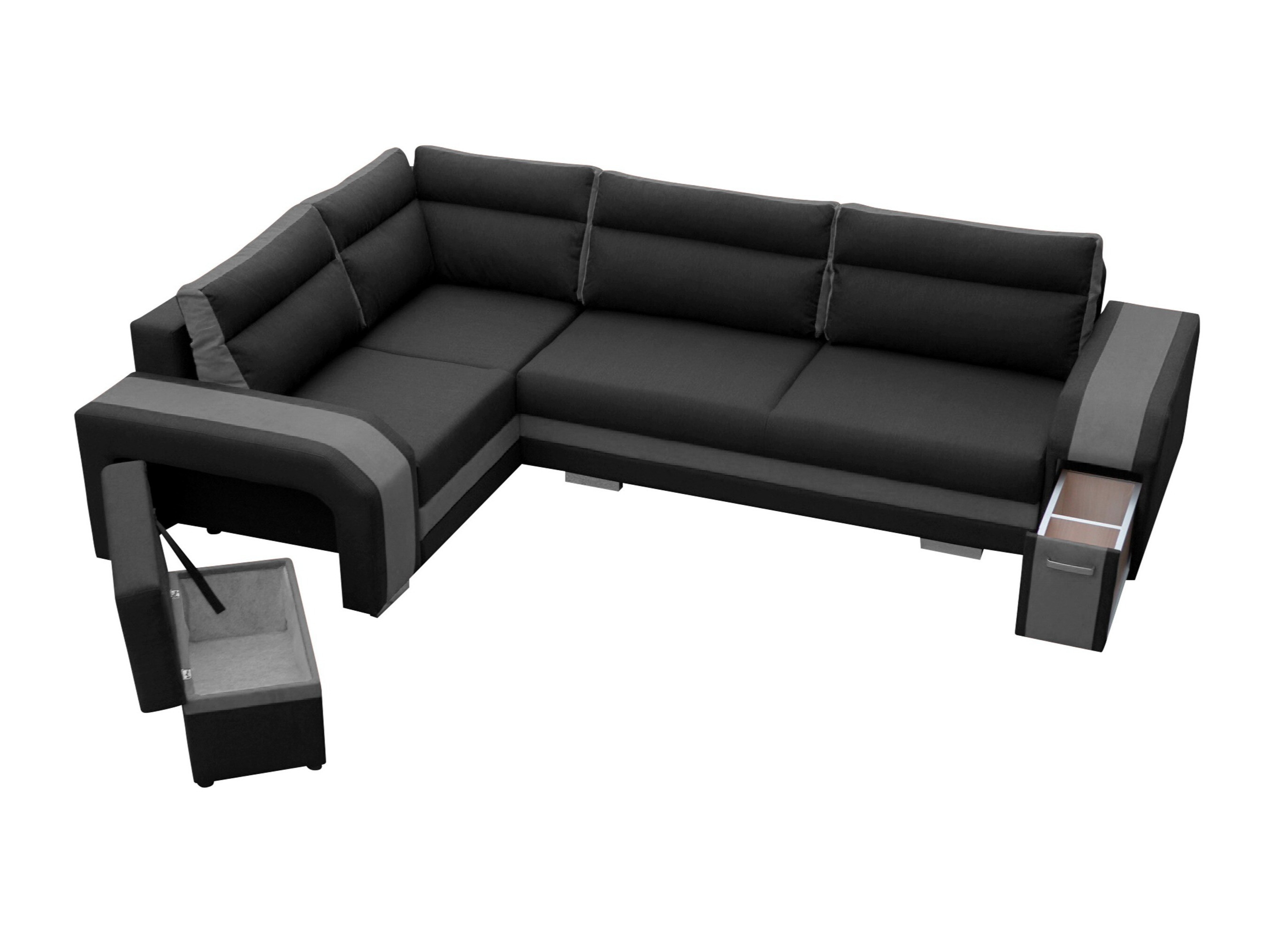 Canapé d'angle Kingsport 117 (Nazar 225.06 + Nazar 225.07)