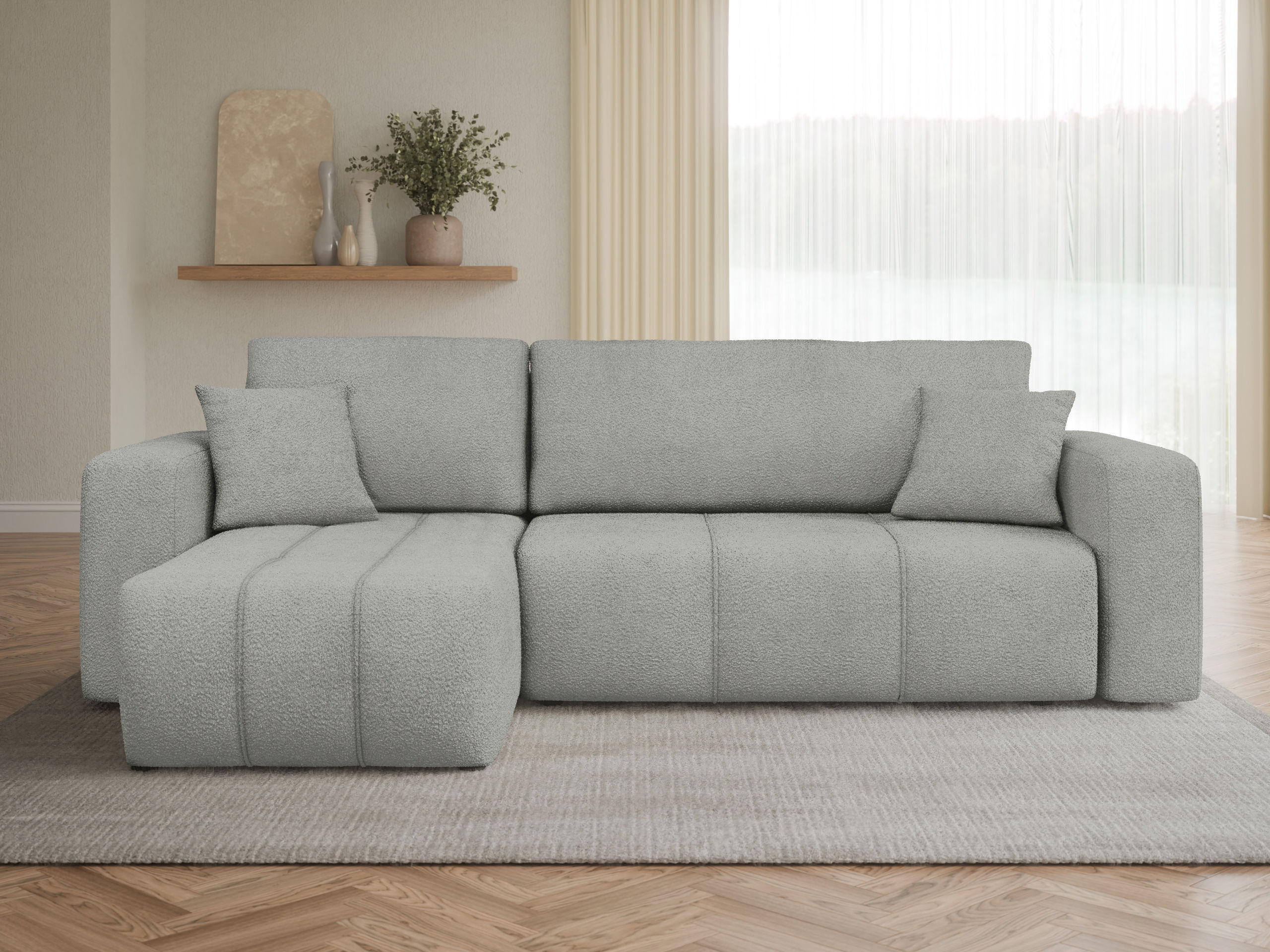 Canapé d'angle Comfivo Laurus (Coral 75)