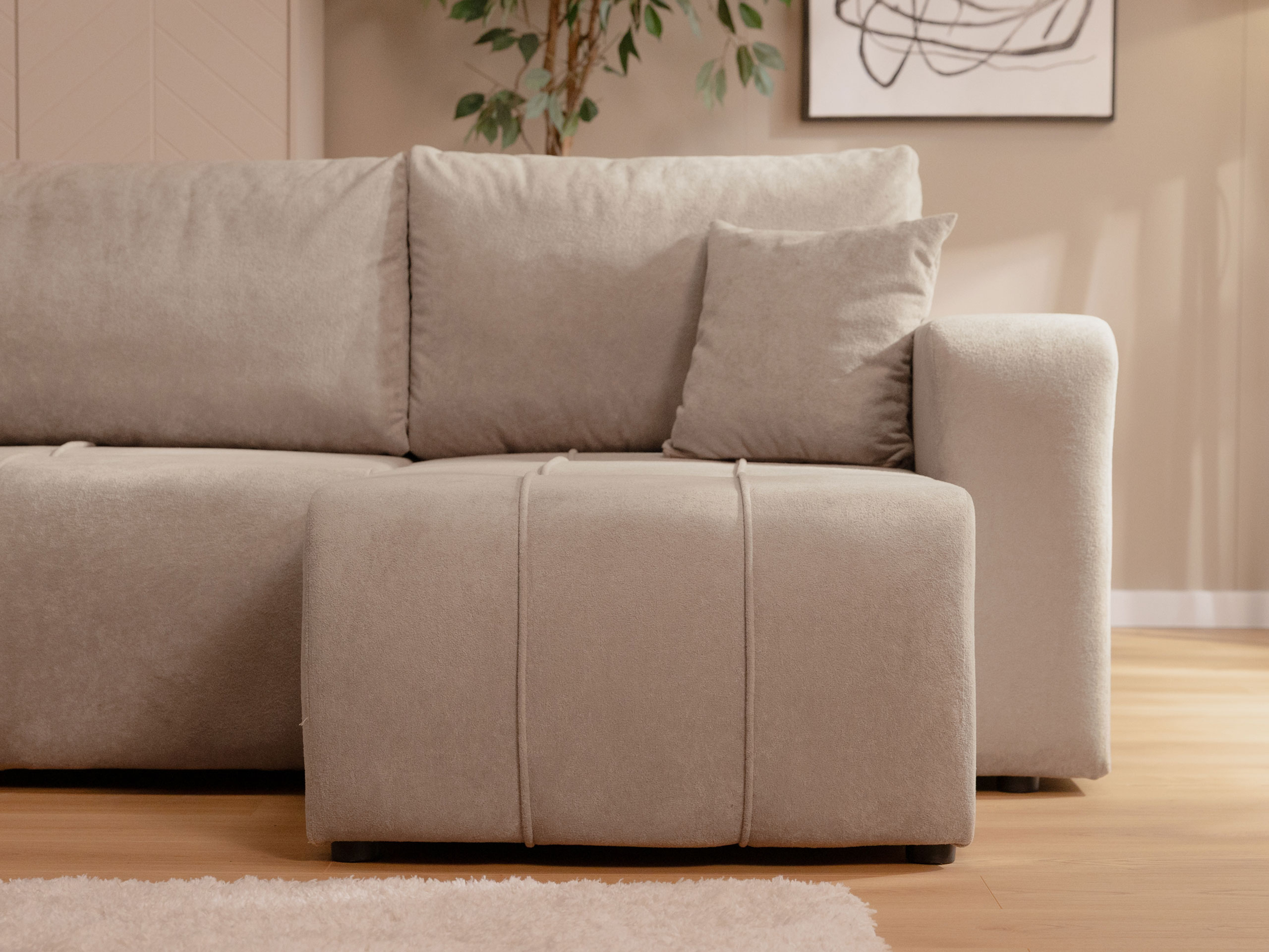 Canapé d'angle Comfivo Laurus (Coral 75)