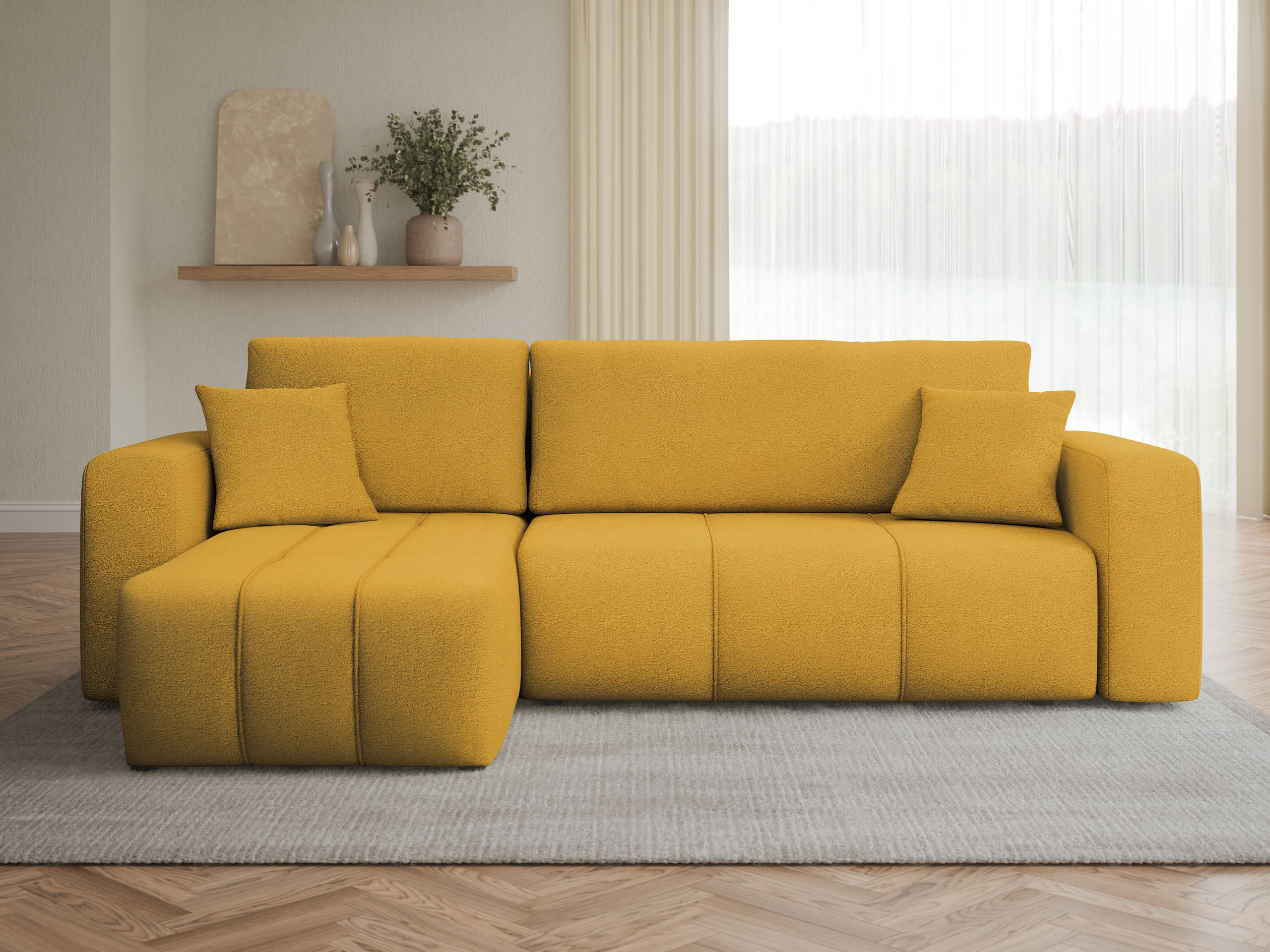 Canapé d'angle Comfivo Laurus (Velo 626)