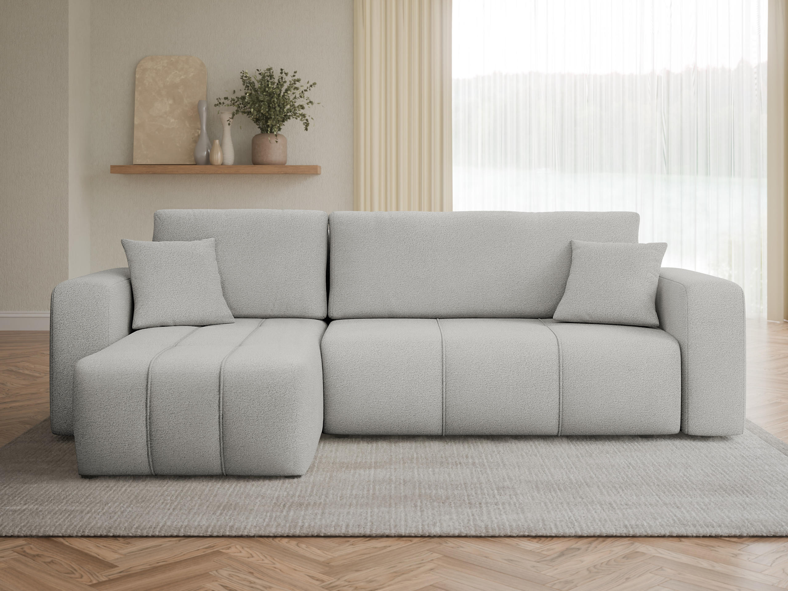 Canapé d'angle Comfivo Laurus (Velo 633)