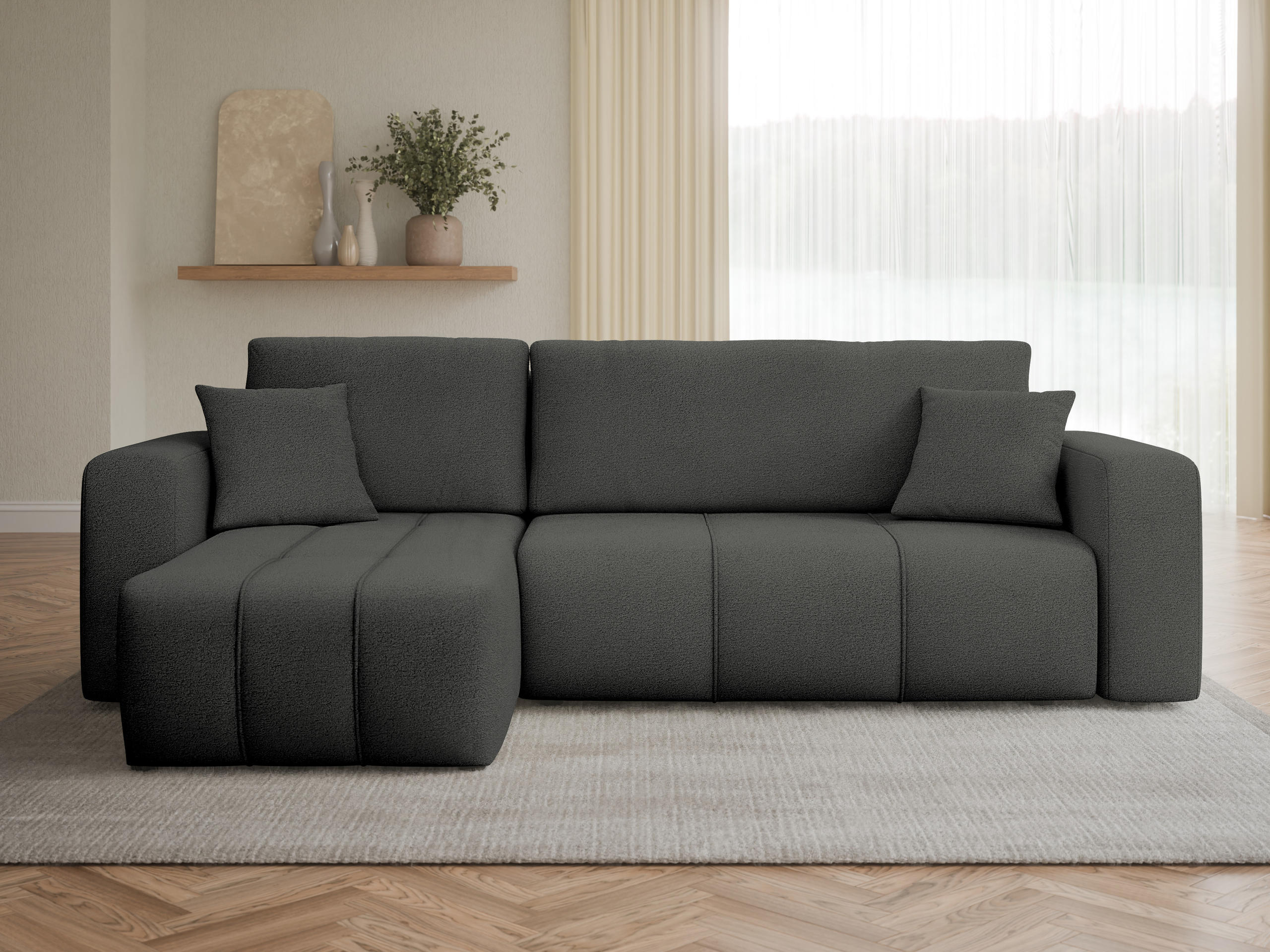 Canapé d'angle Comfivo Laurus (Velo 636)