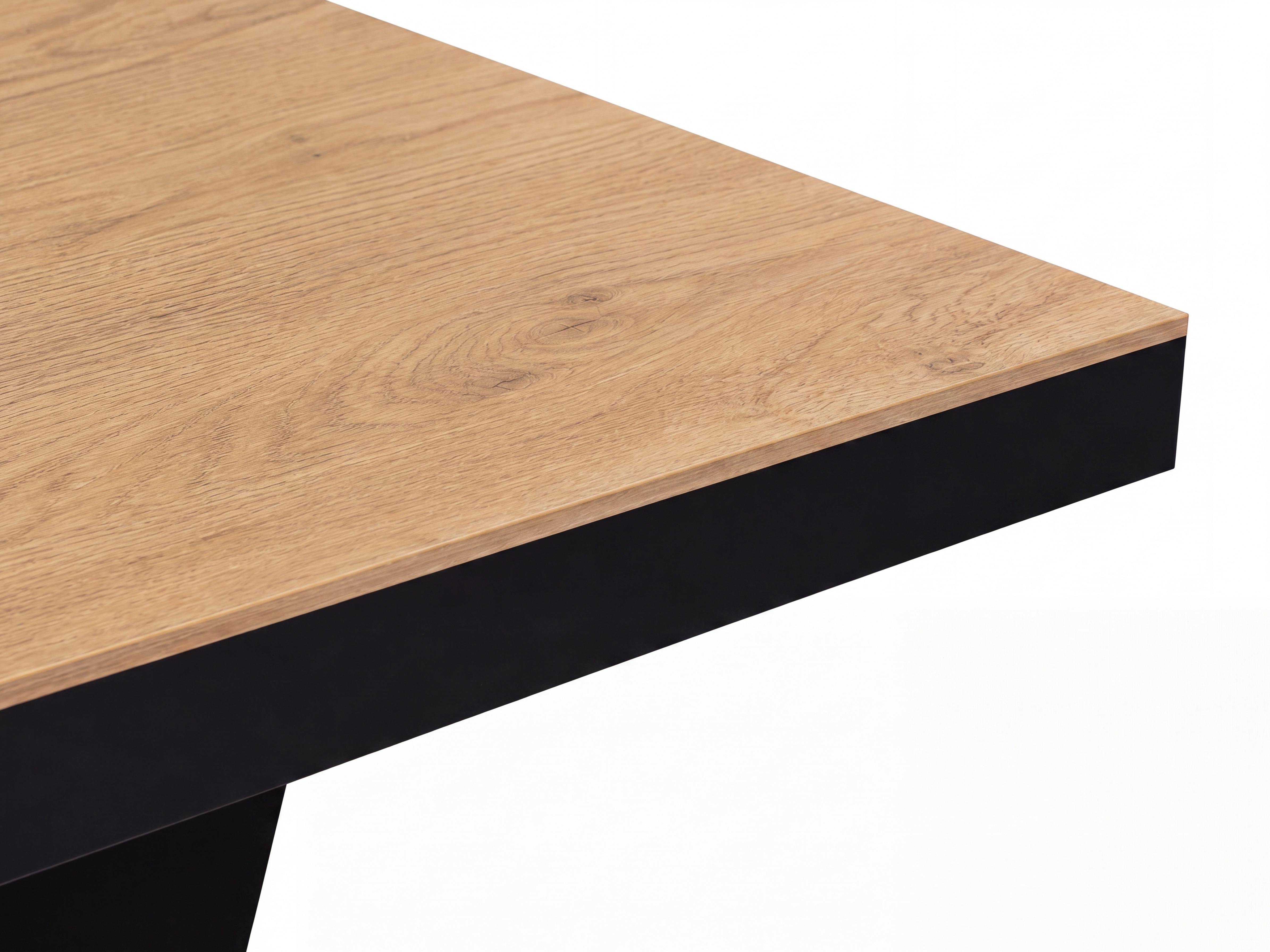 Table Hoboken 101 (Chêne + Noir brillant)
