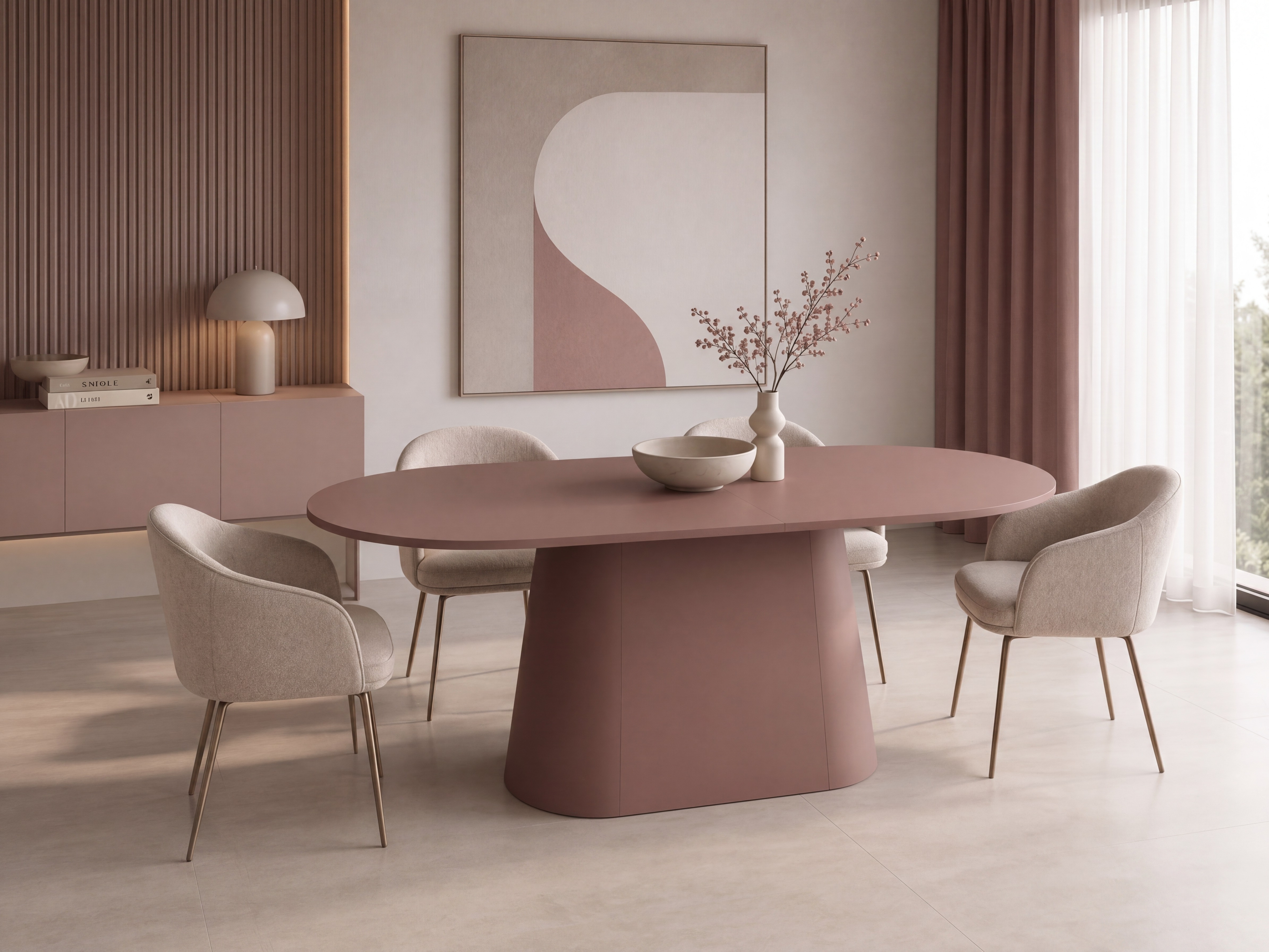 Table Hoboken 102 (Bordeaux)