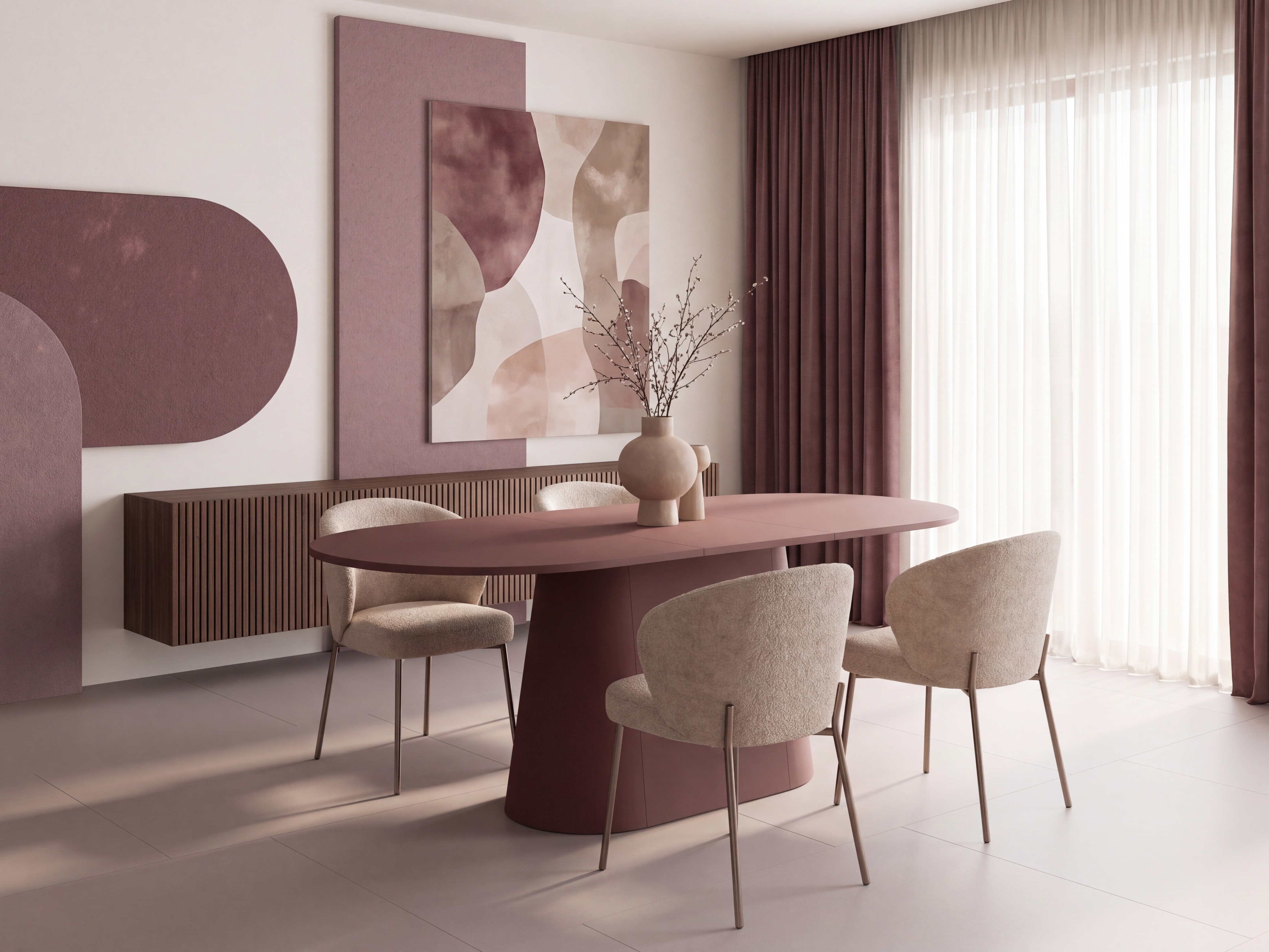 Table Hoboken 102 (Bordeaux)