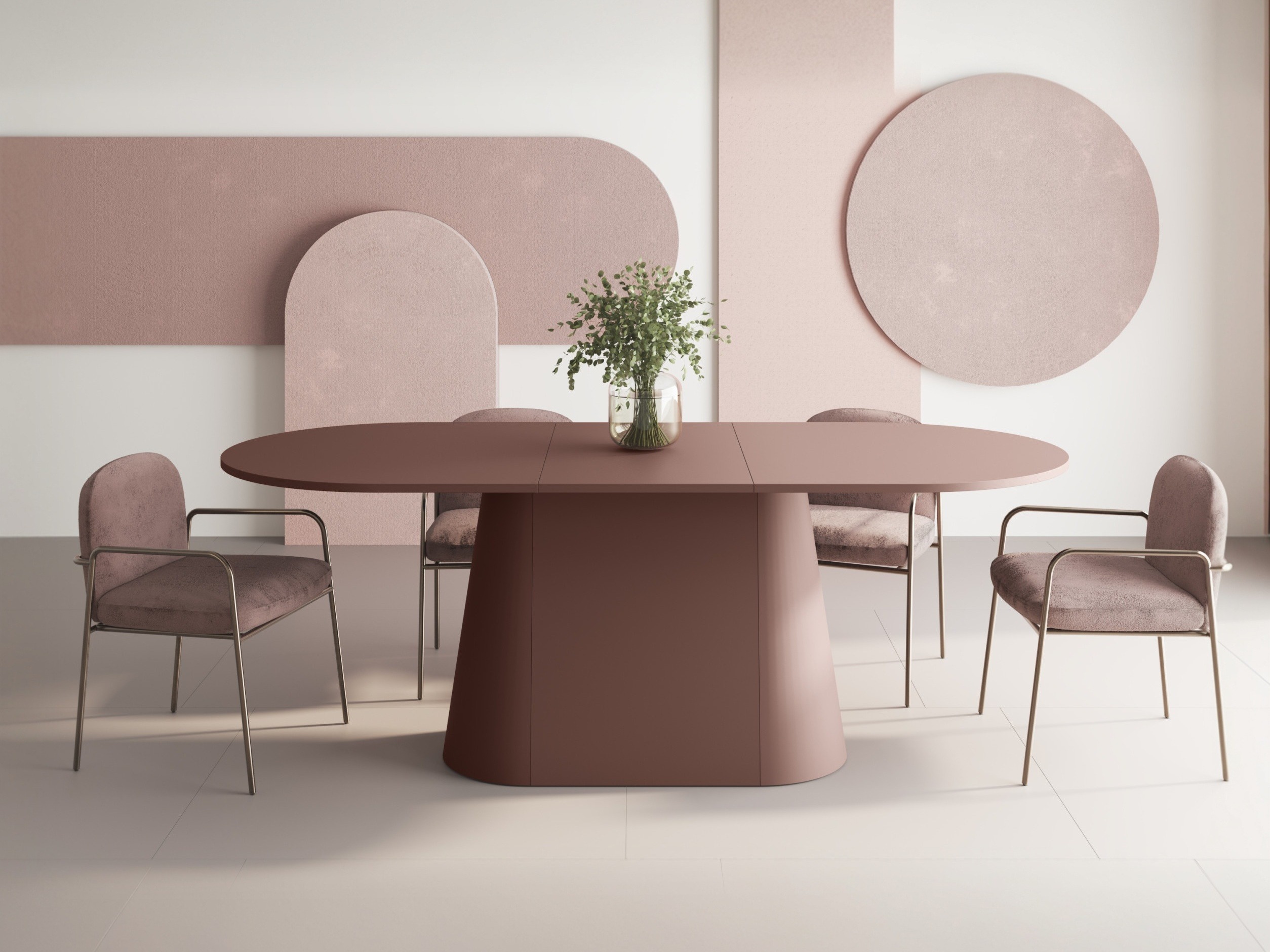 Table Hoboken 102 (Bordeaux)