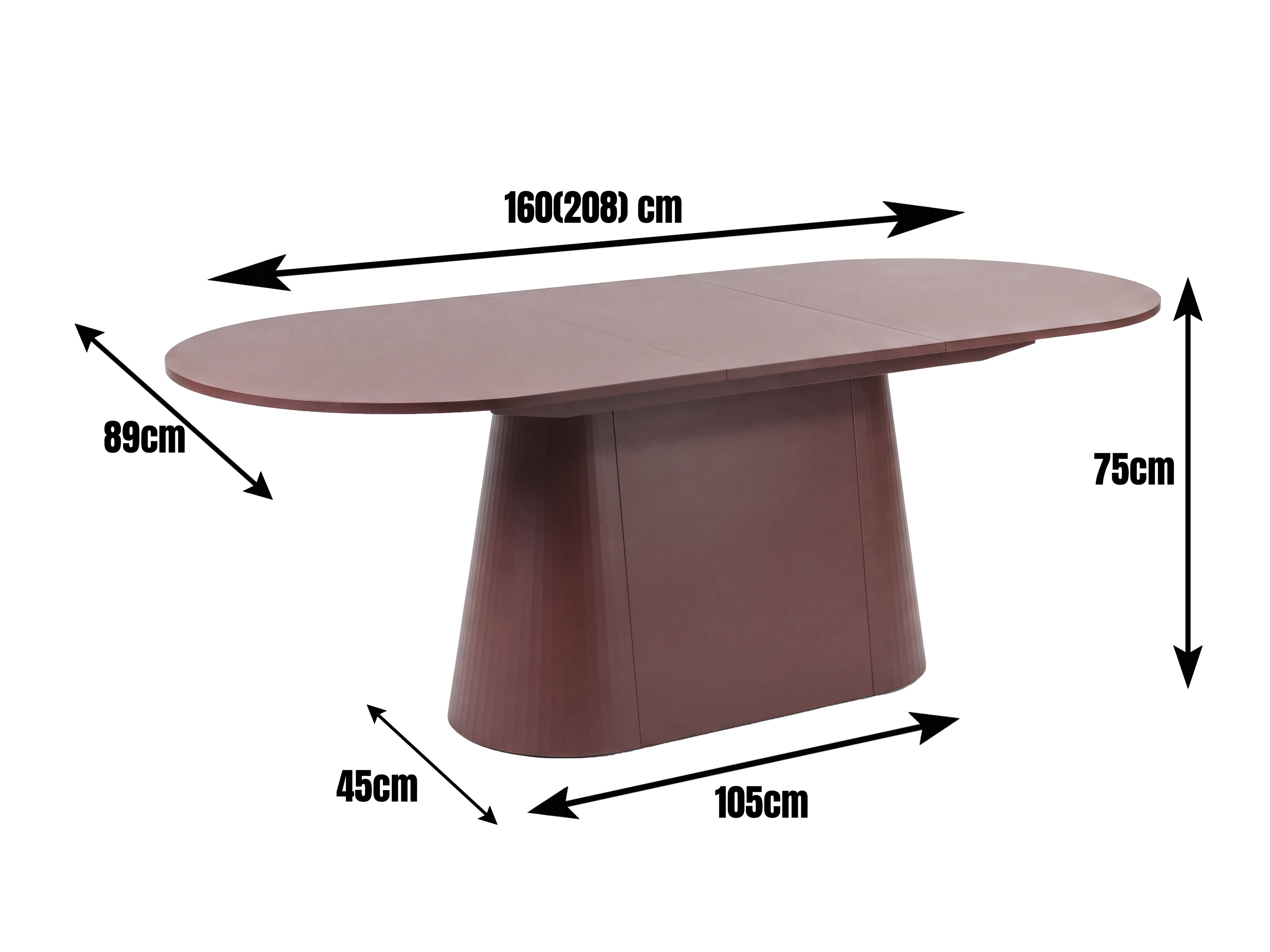 Table Hoboken 102 (Bordeaux)