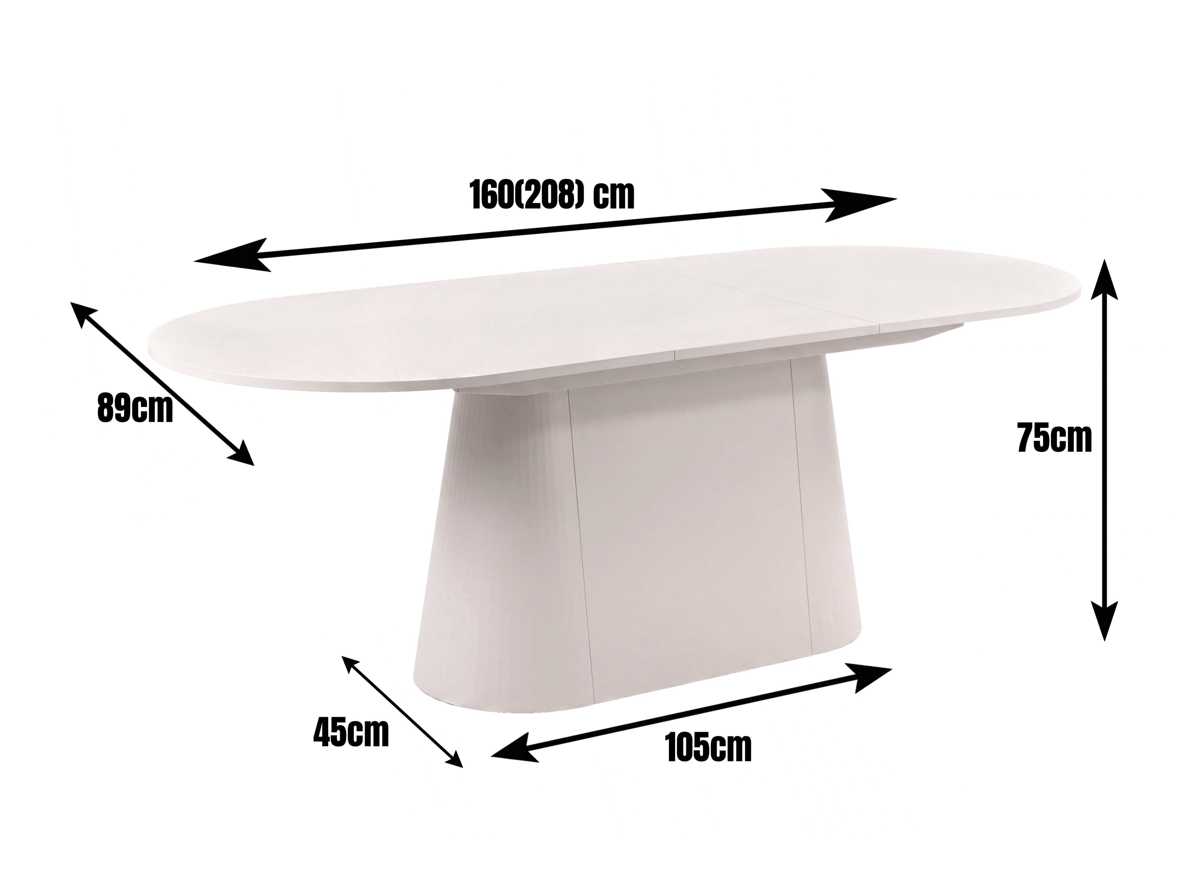 Table Hoboken 102 (Cachemire)