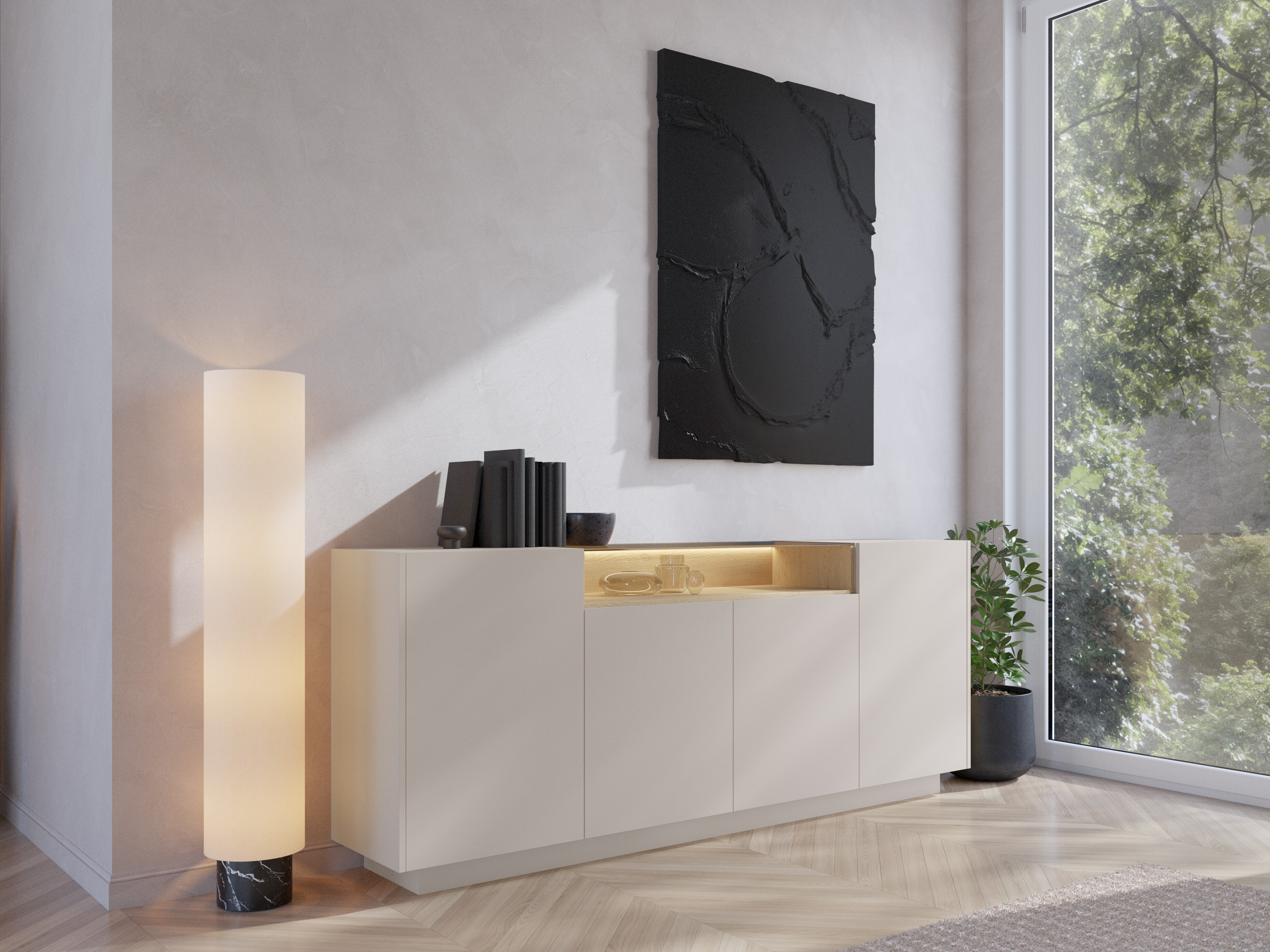 Buffet Salmeli 106 (Beige)
