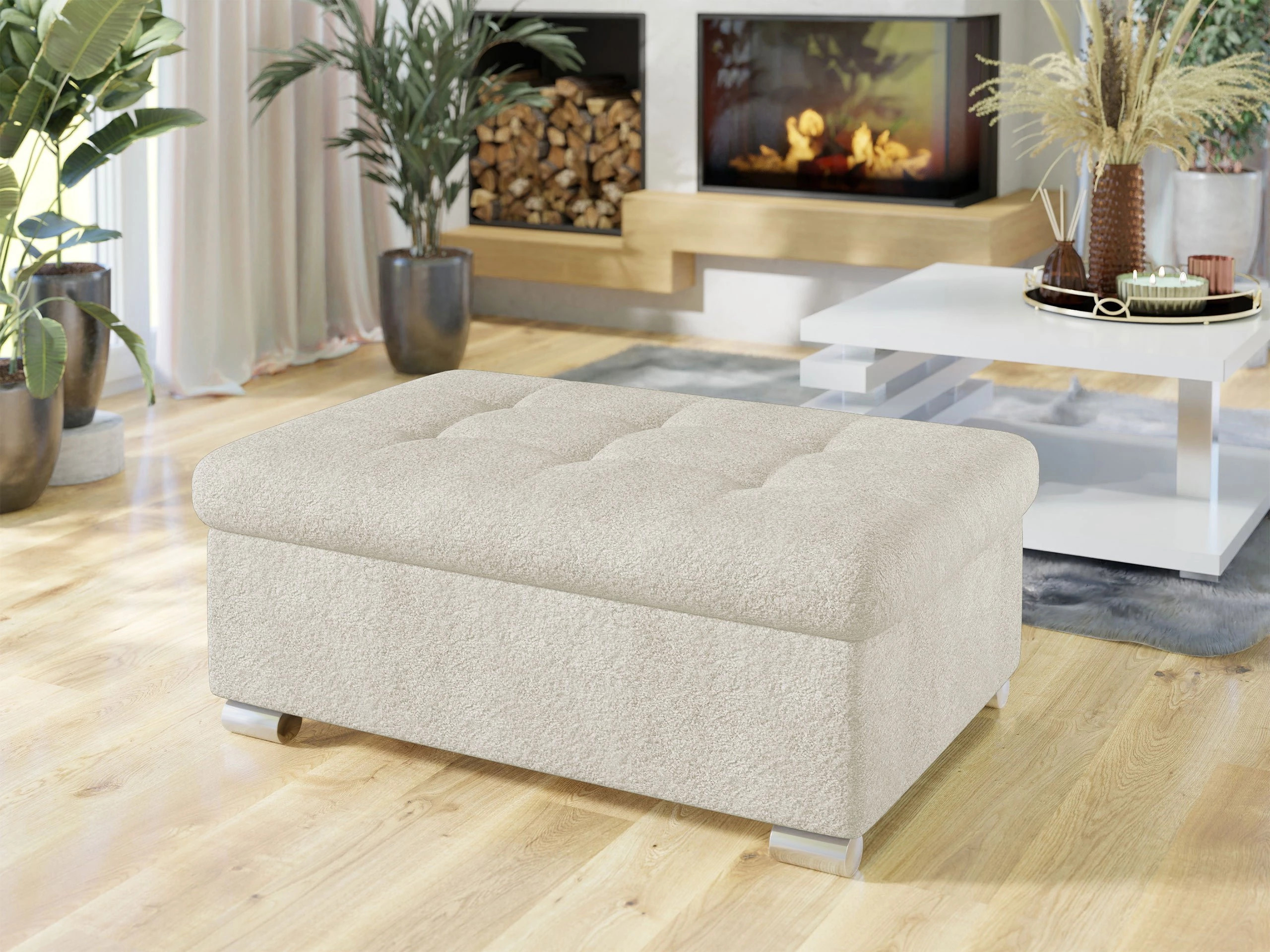 Banc rembourré Comfivo Gemma I (Coral 65)