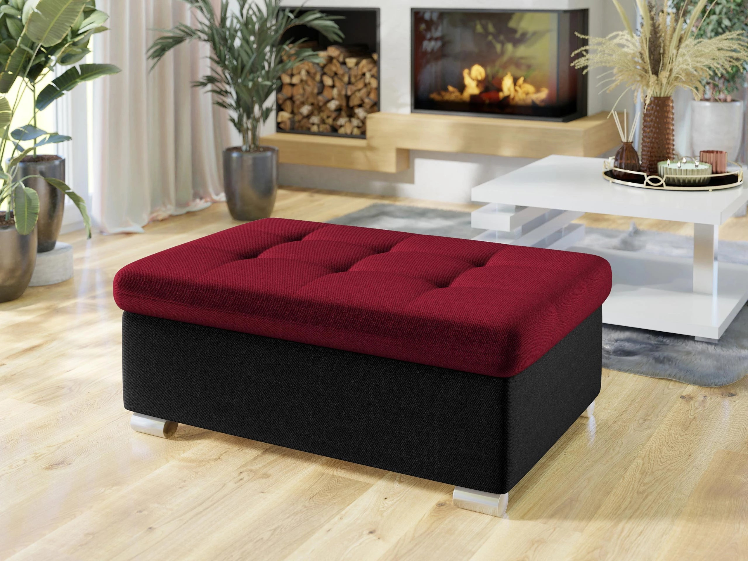 Banc rembourré Comfivo Gemma I (Kronos 07 + Kronos 02)