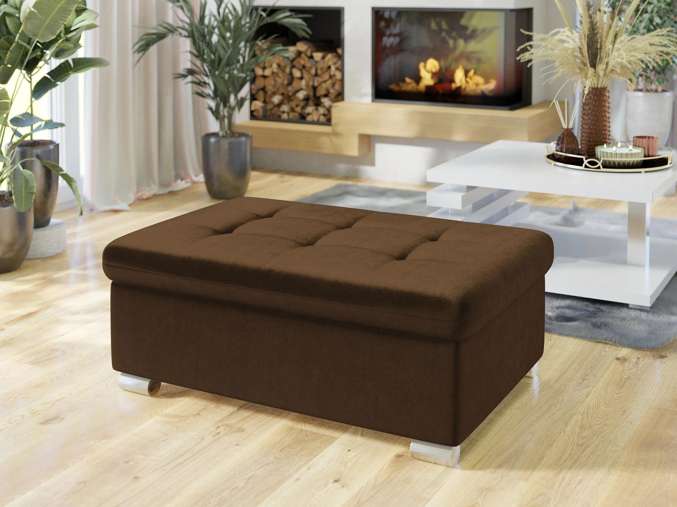 Banc rembourré Comfivo Gemma I (Magic Velvet 2299)