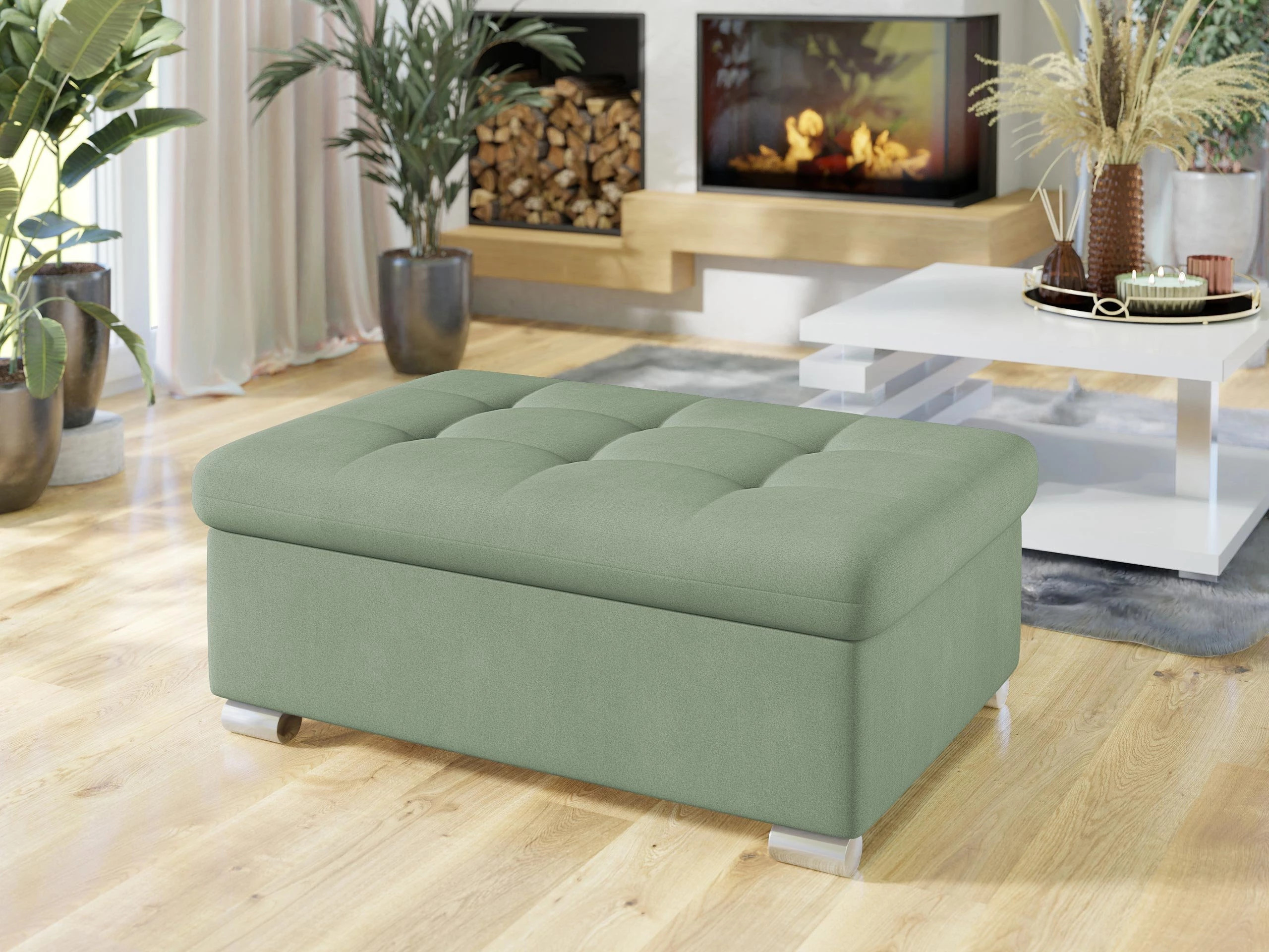 Banc rembourré Comfivo Gemma I (Uttario Velvet 2954)