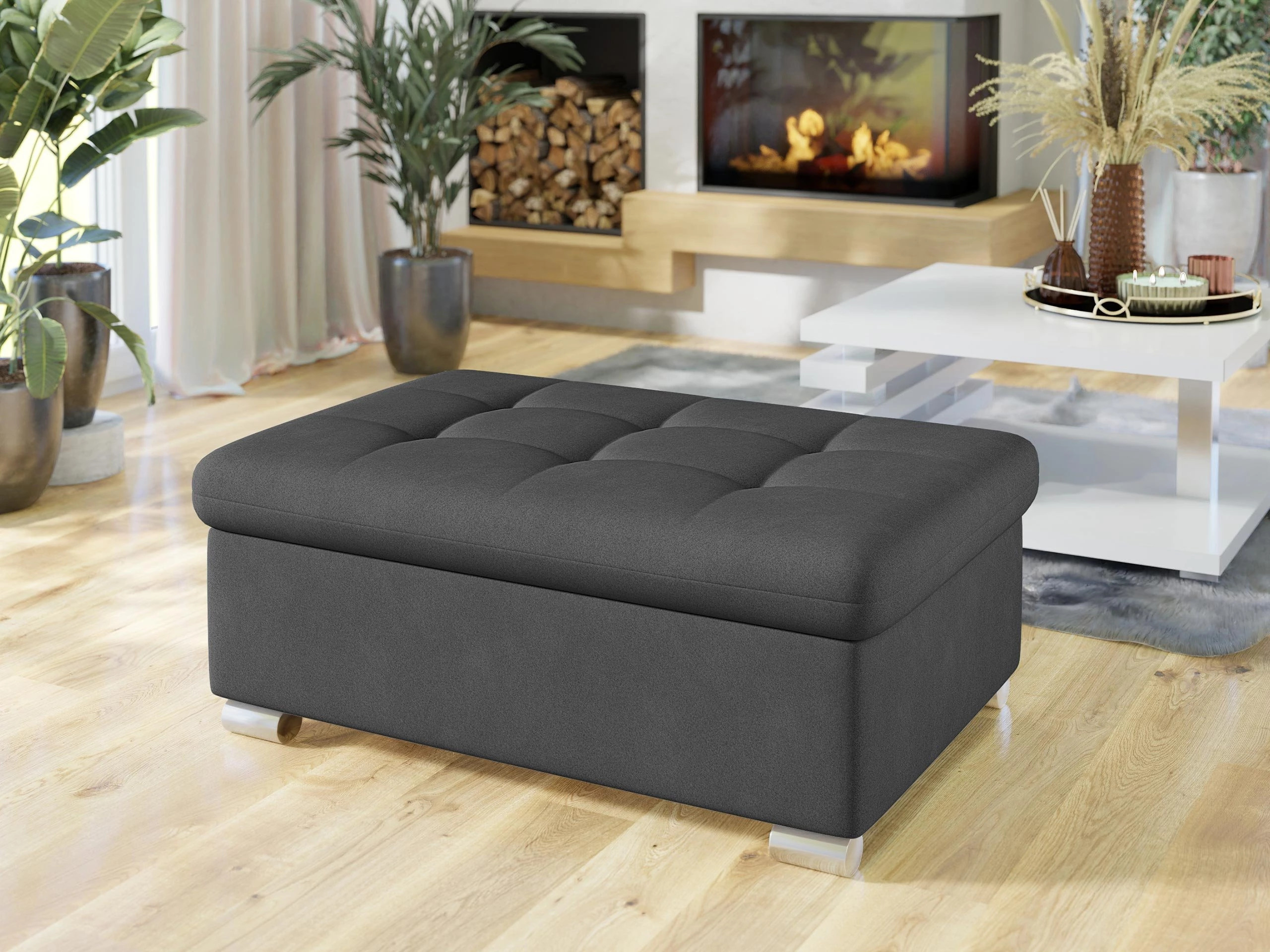 Banc rembourré Comfivo Gemma I (Uttario Velvet 2971)