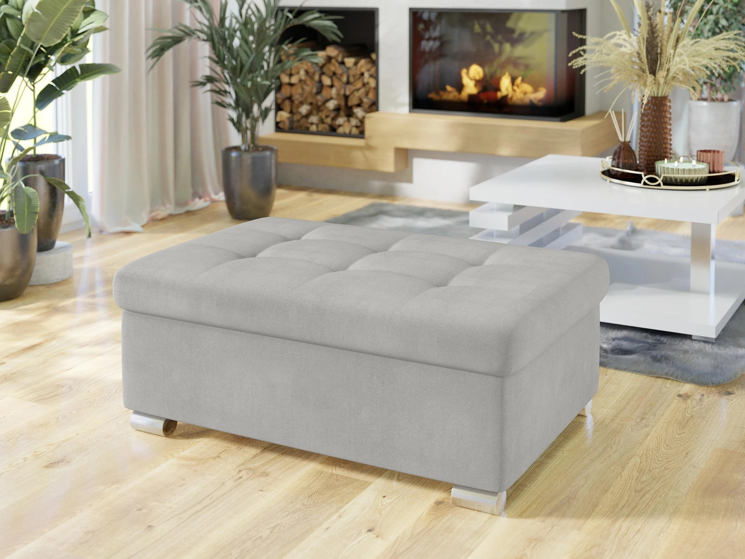 Banc rembourré Comfivo Gemma I (Venus Velvet 2921)