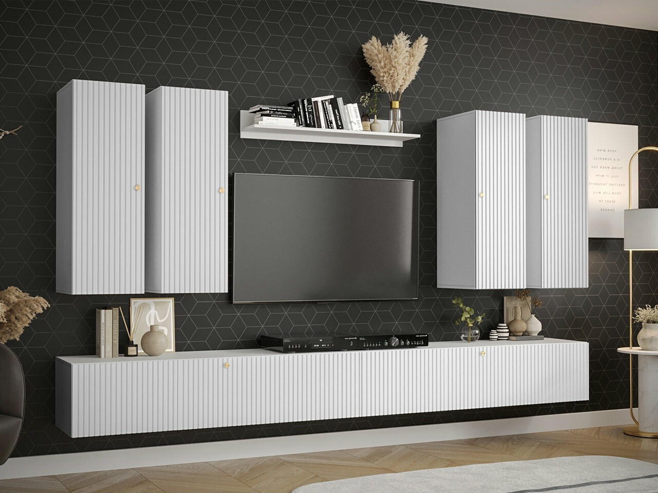Meuble TV Anulio II (Blanc)