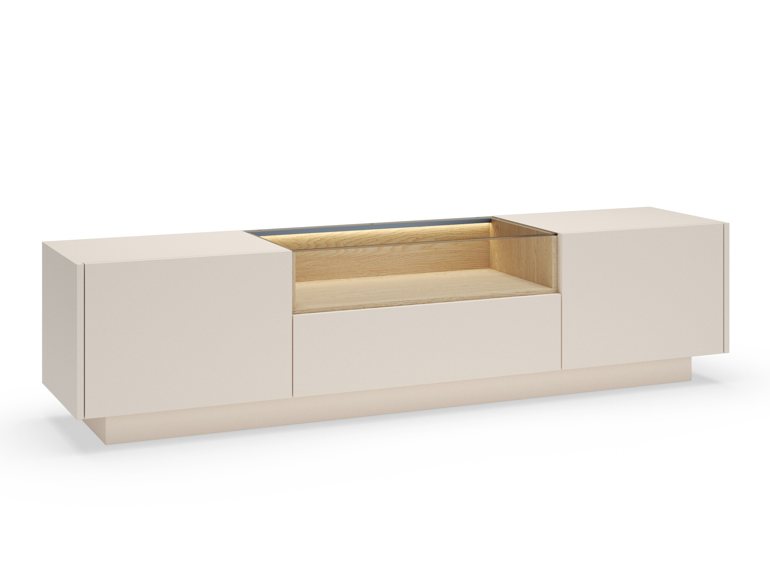 Meuble TV Salmeli 102 (Beige)