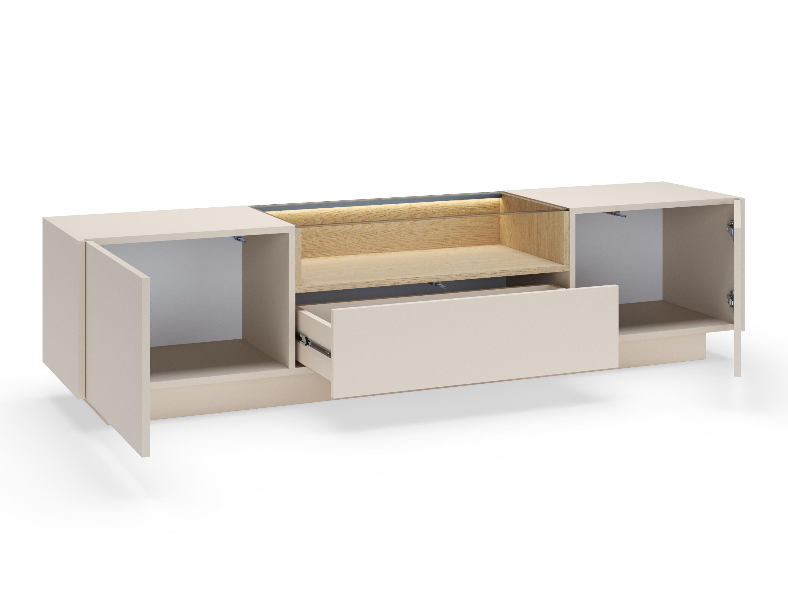 Meuble TV Salmeli 102 (Beige)