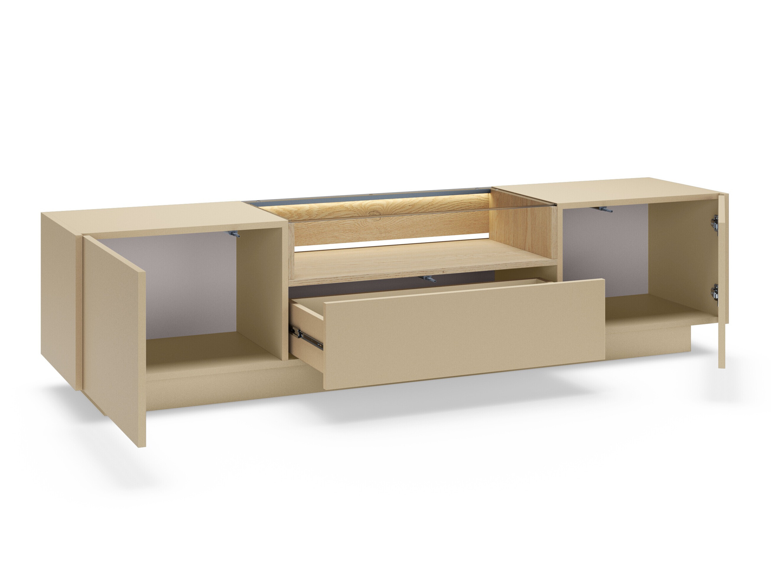Meuble TV Salmeli 102 (Cappuccino)