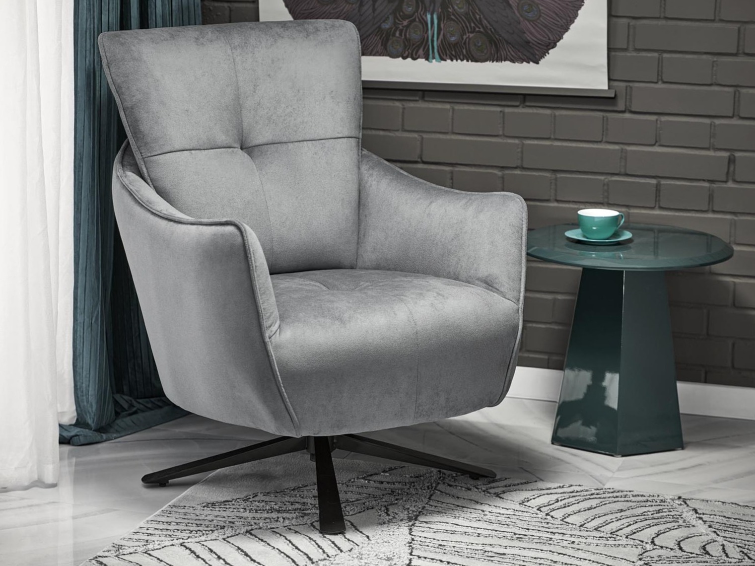 Fauteuil Houston 1928 (Gris)
