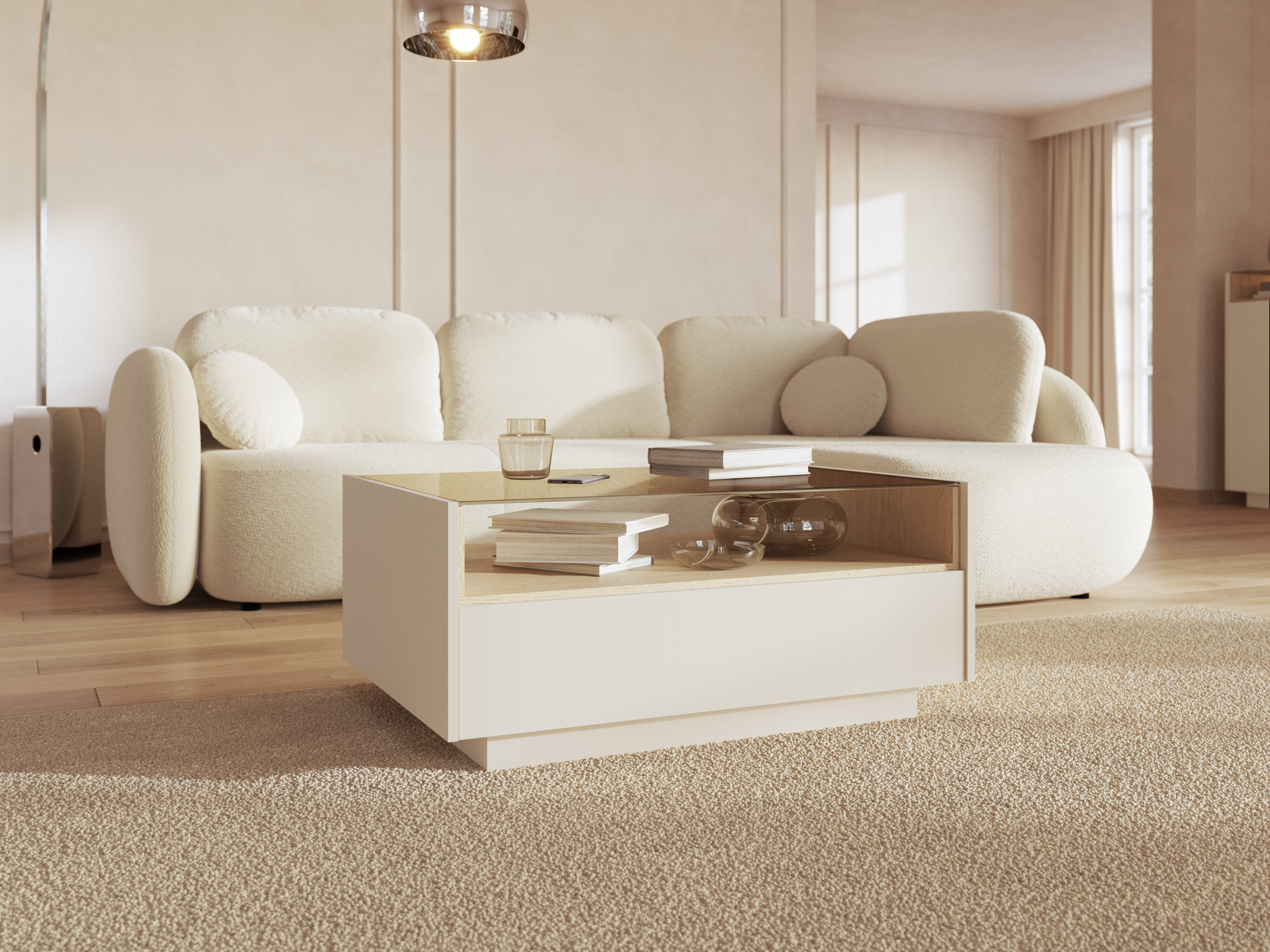 Table basse Salmeli 103 (Beige)