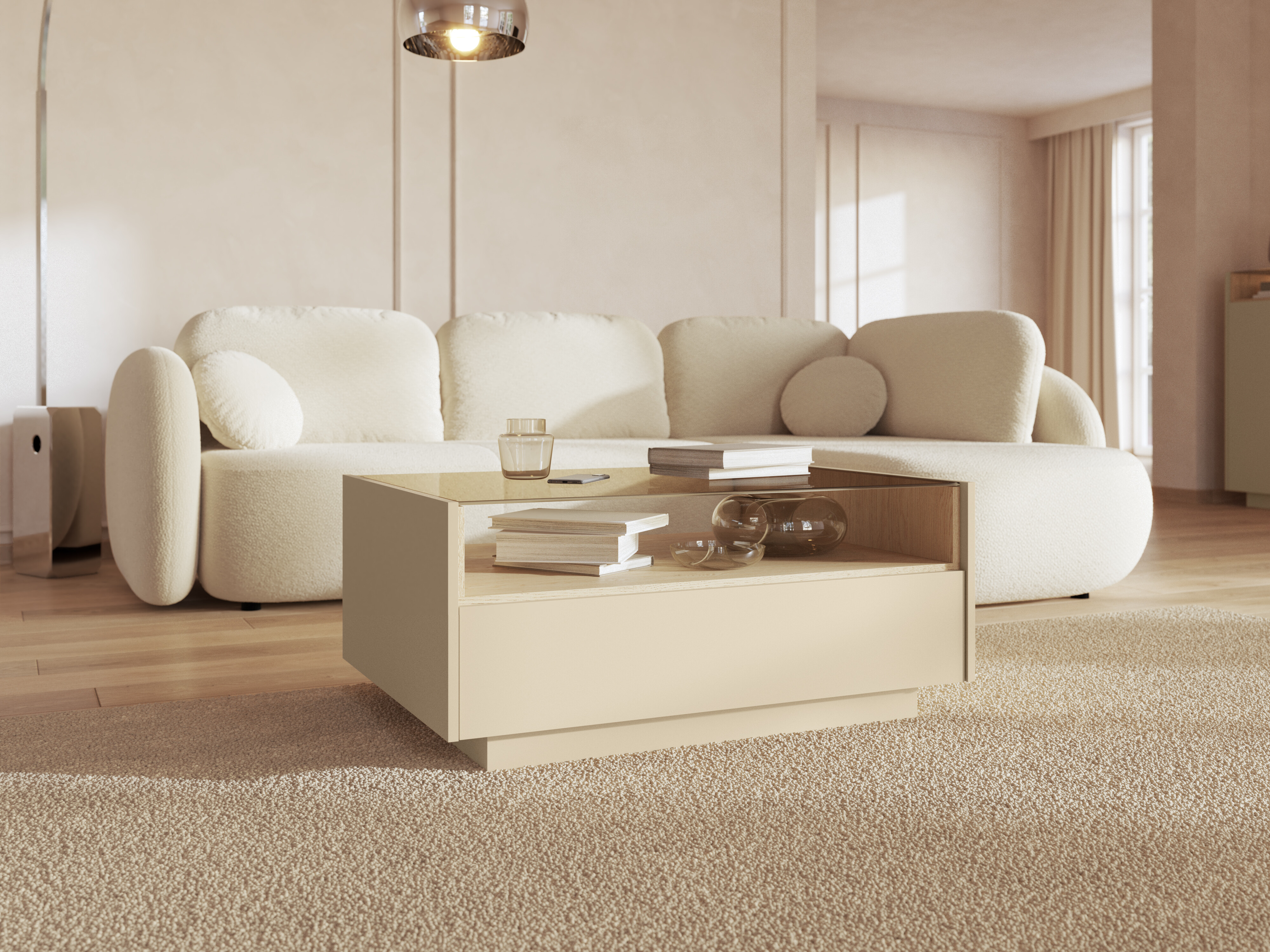 Table basse Salmeli 103 (Cappuccino)