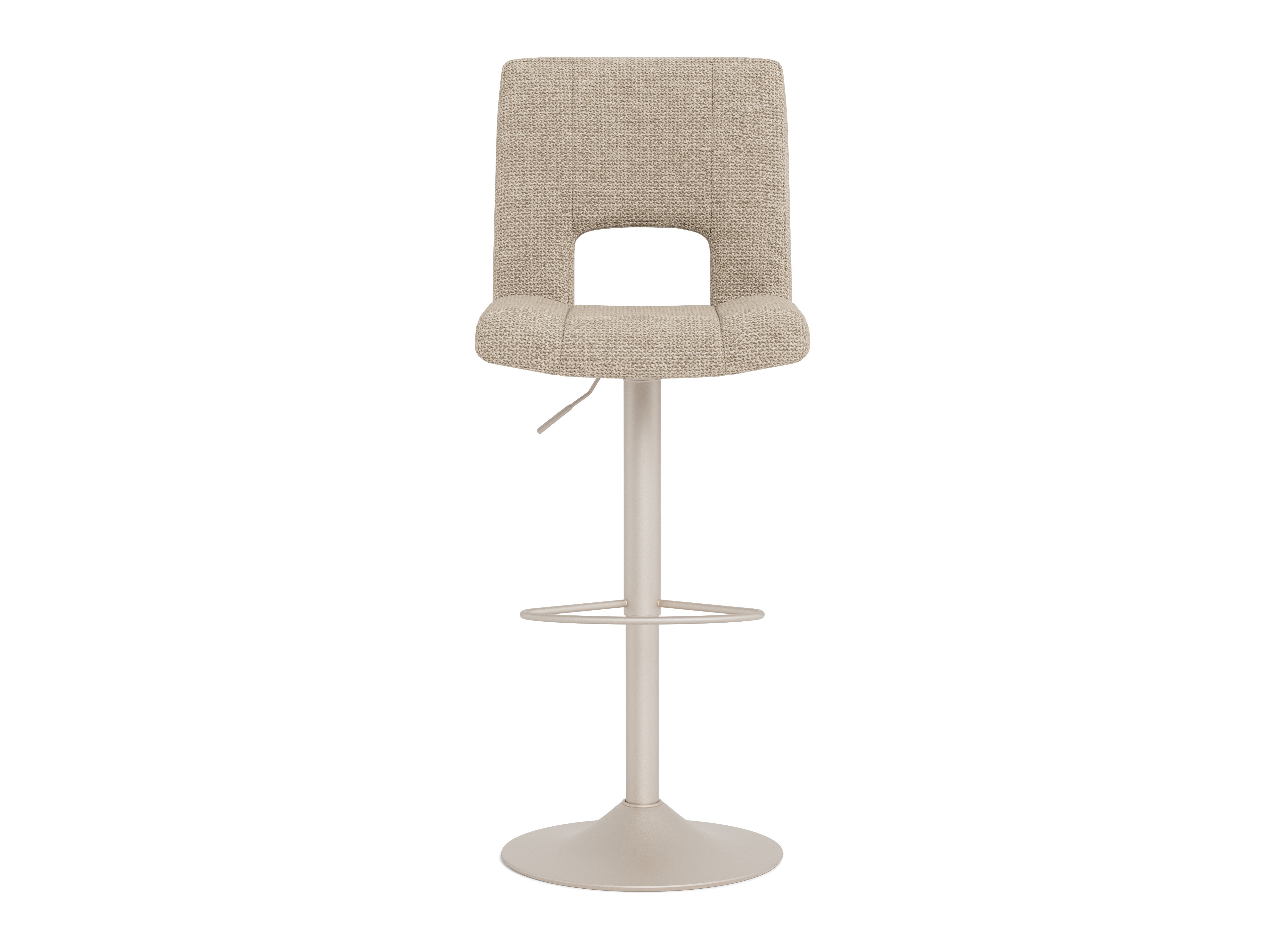 Chaise de bar mi-hauteur Norsica 678 (Beige)