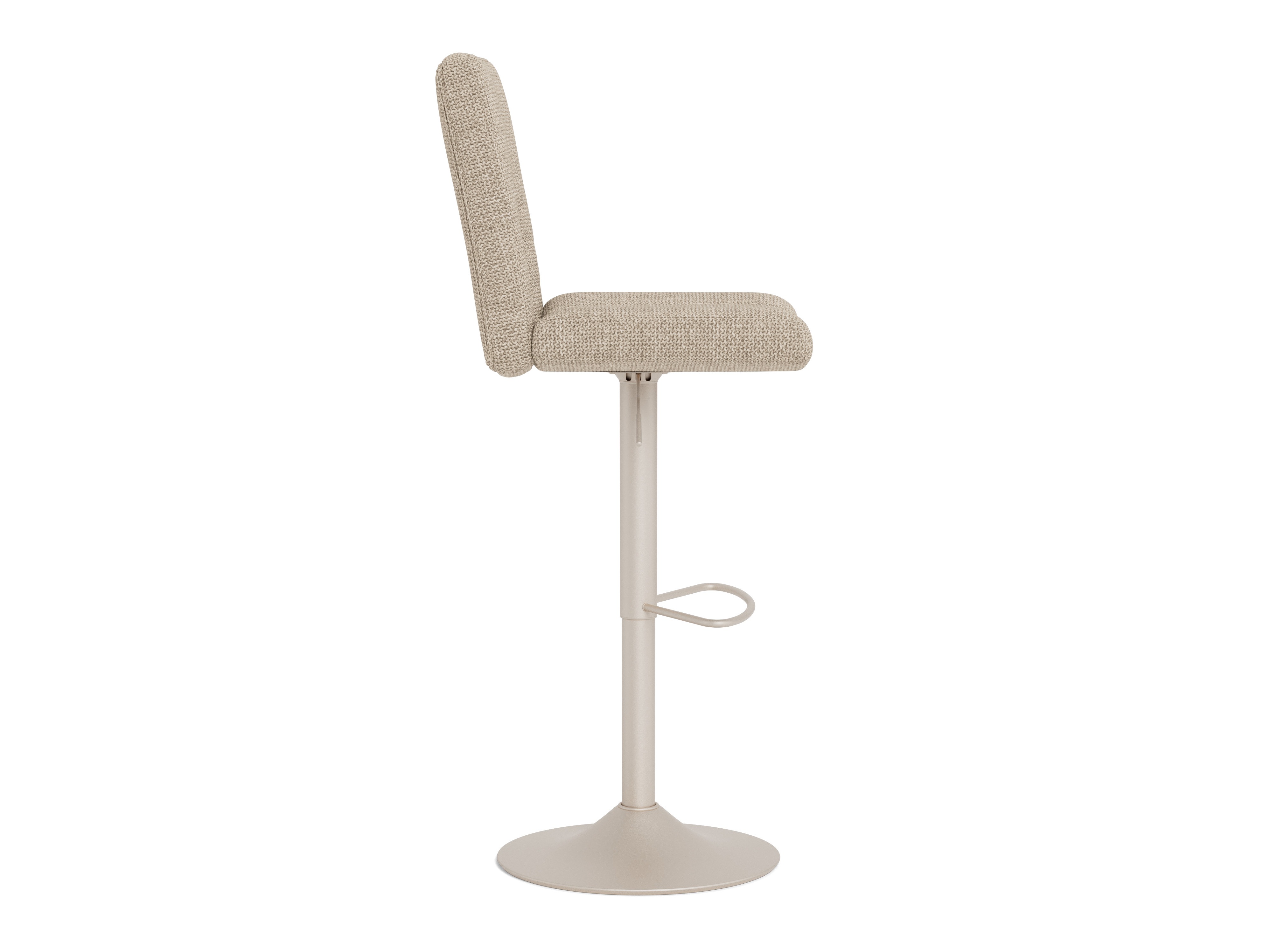 Chaise de bar mi-hauteur Norsica 678 (Beige)
